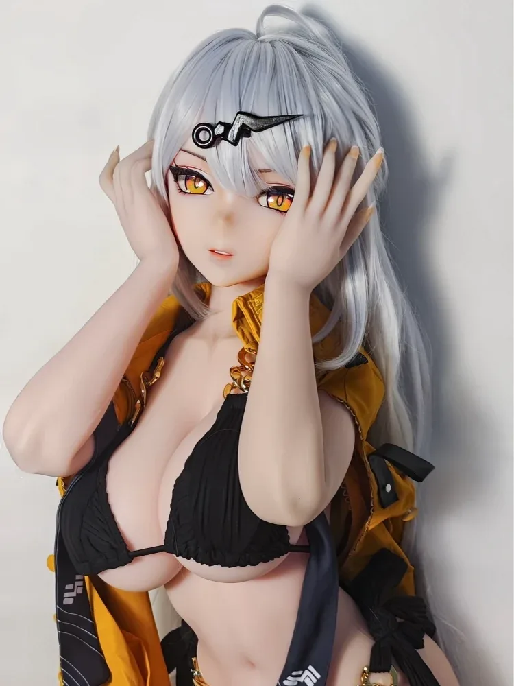 F8212-150cm\/5ft-27.5kg Silicone Anime Sex Doll | Elsa Babe view 3