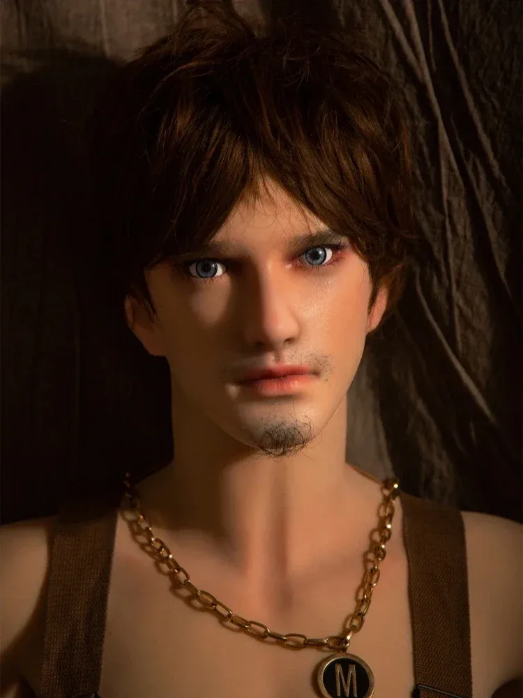 F113-175cm-58kg Gavin Melancholic uncle Femboy Male Sex Doll-qita doll view 10