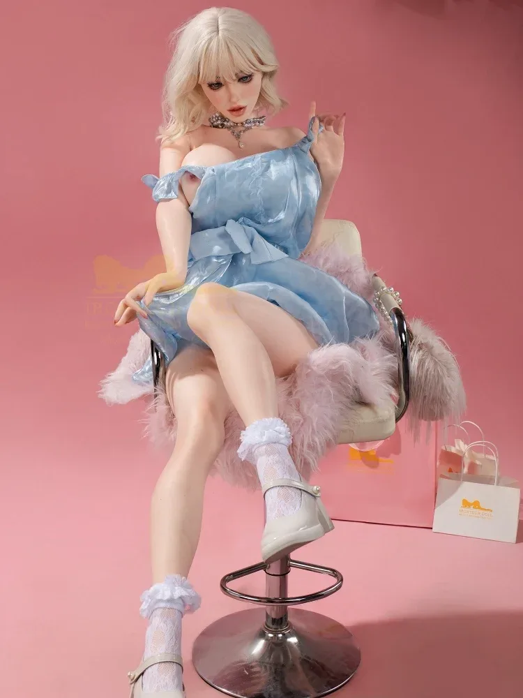 F2399- 158cm\/5ft2-32kg G Cup Vanessa Blonde Realistic Silicone Sex Doll | Bailey-Irontech Doll view 7