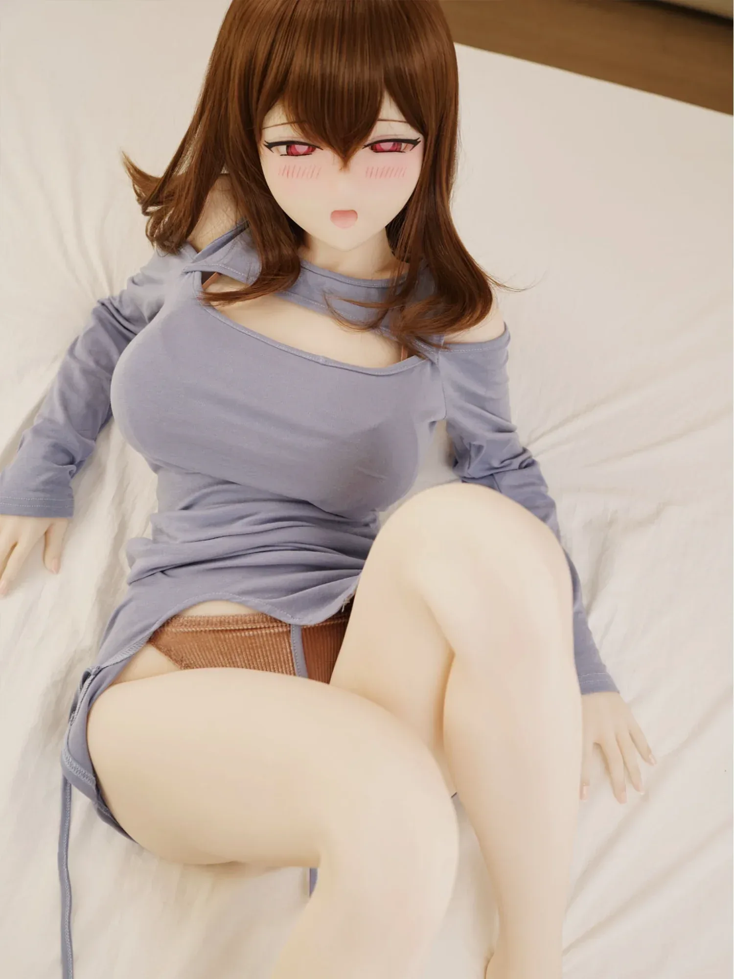F5907-152cm(4ft12)-32kg Mion C Cup S-TPE Gel filled Breasts Anime Hentai Sex Doll | IROKEBIJIN Doll view 5