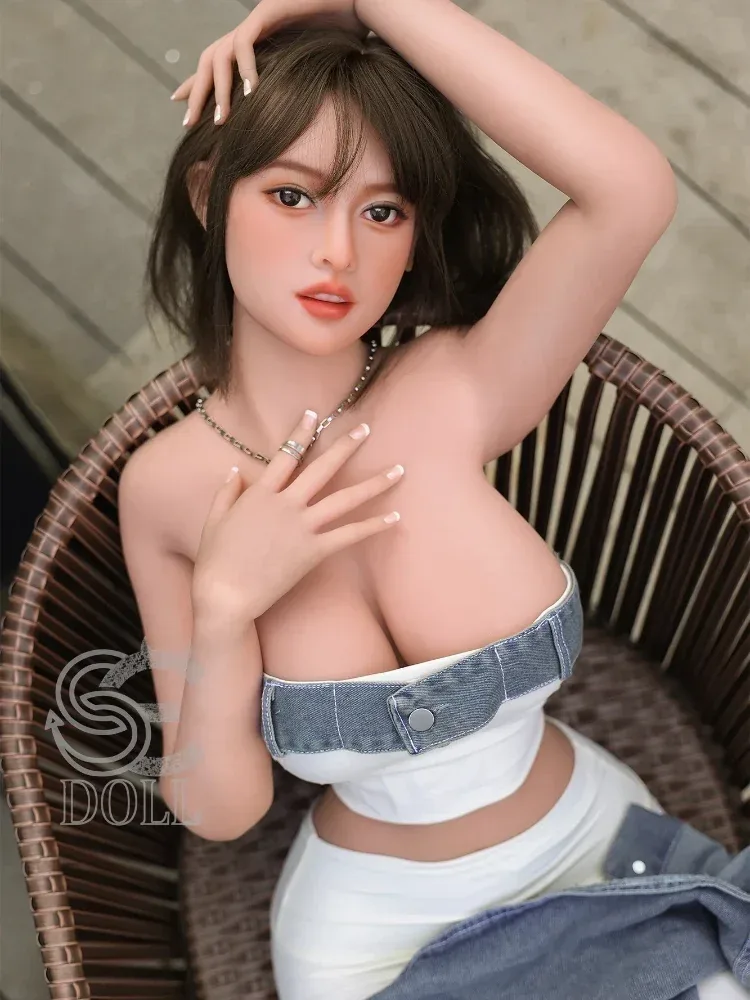 F2179- 161cm(5.3ft)-35kg Luna F Cup TPE Brunette Chinese Girl Love Doll|SE Doll view 5