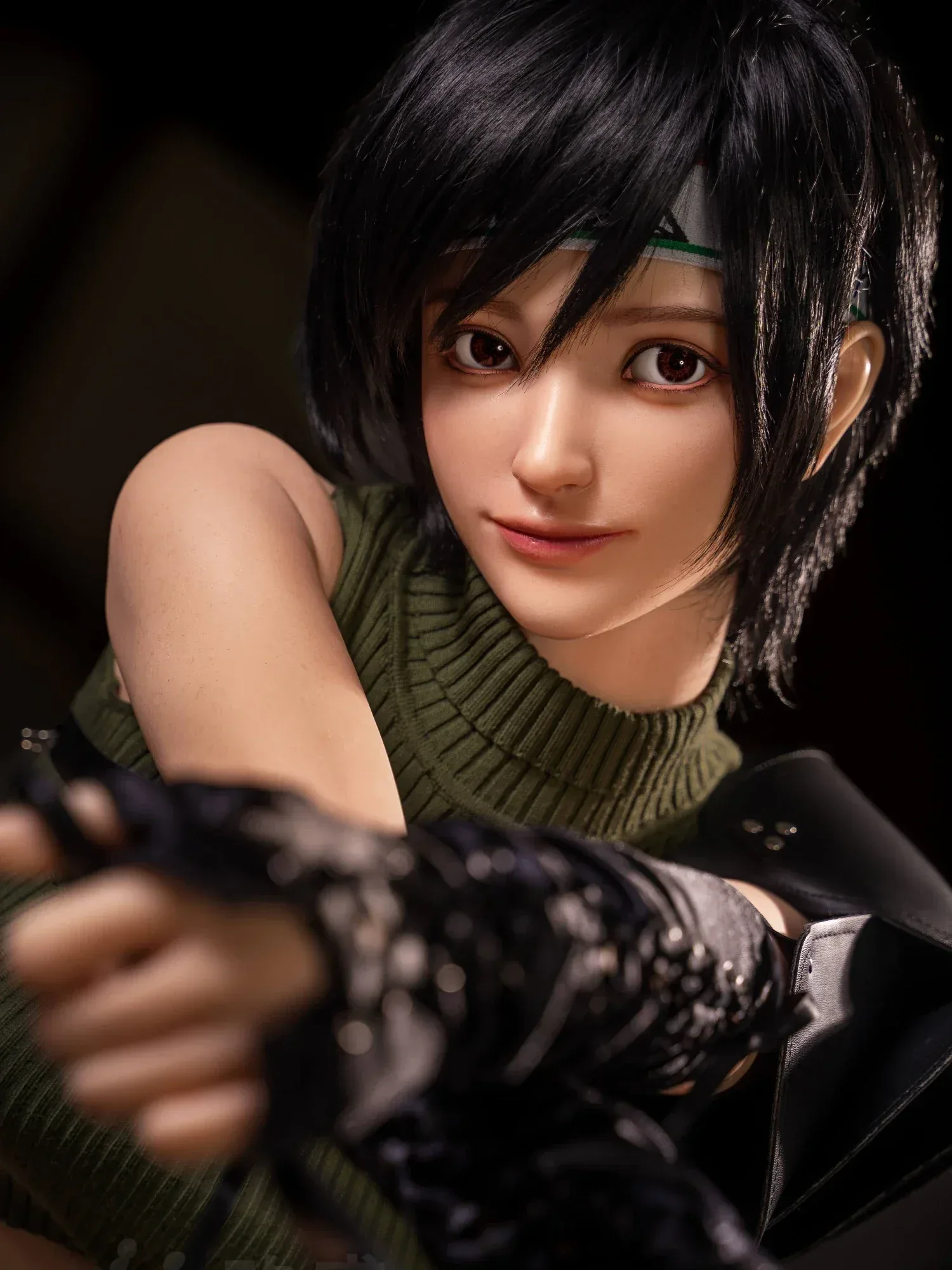 F4632—168cm\/5ft5-36.2kg C Cup Anime Silicone Femboy Sex Doll Yuffie Kisaragi | Jiusheng Doll