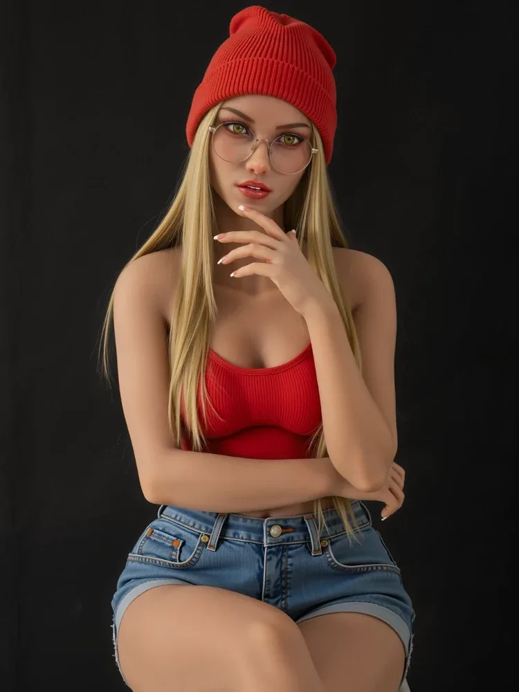 F5413-151cm(4ft11)-37kg F Cup Blonde TPE real sex robot Sex Doll | Aibei Doll