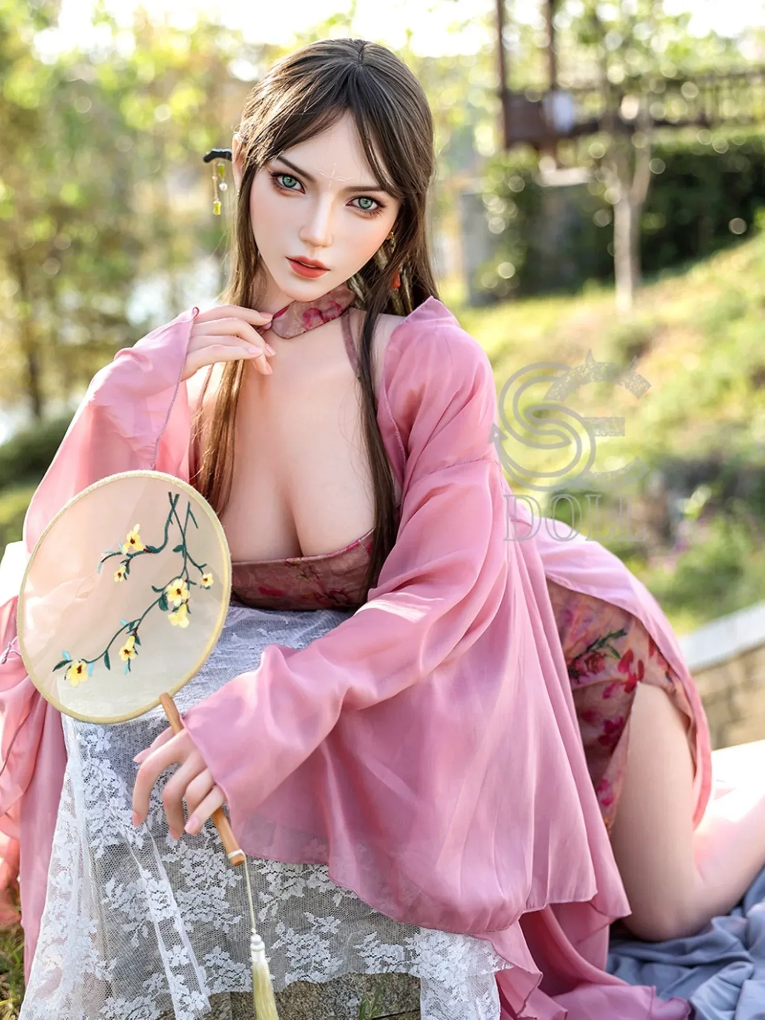 F4673-163cm(5.3ft)-33kg Bridget.C E Cup Silicone Asian Chinese Adult Robotic Sex Doll Sex｜SE Doll view 3