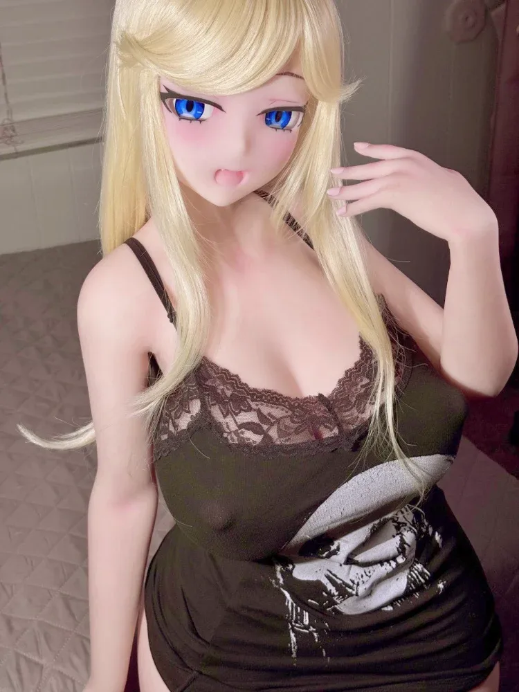 F7679-150cm(4ft9)-37.6kg L Cup S-TPE Gel Filled Big Breasts Life Size Anime BBW Sex Doll Anna | IROKEBIJIN Doll view 9