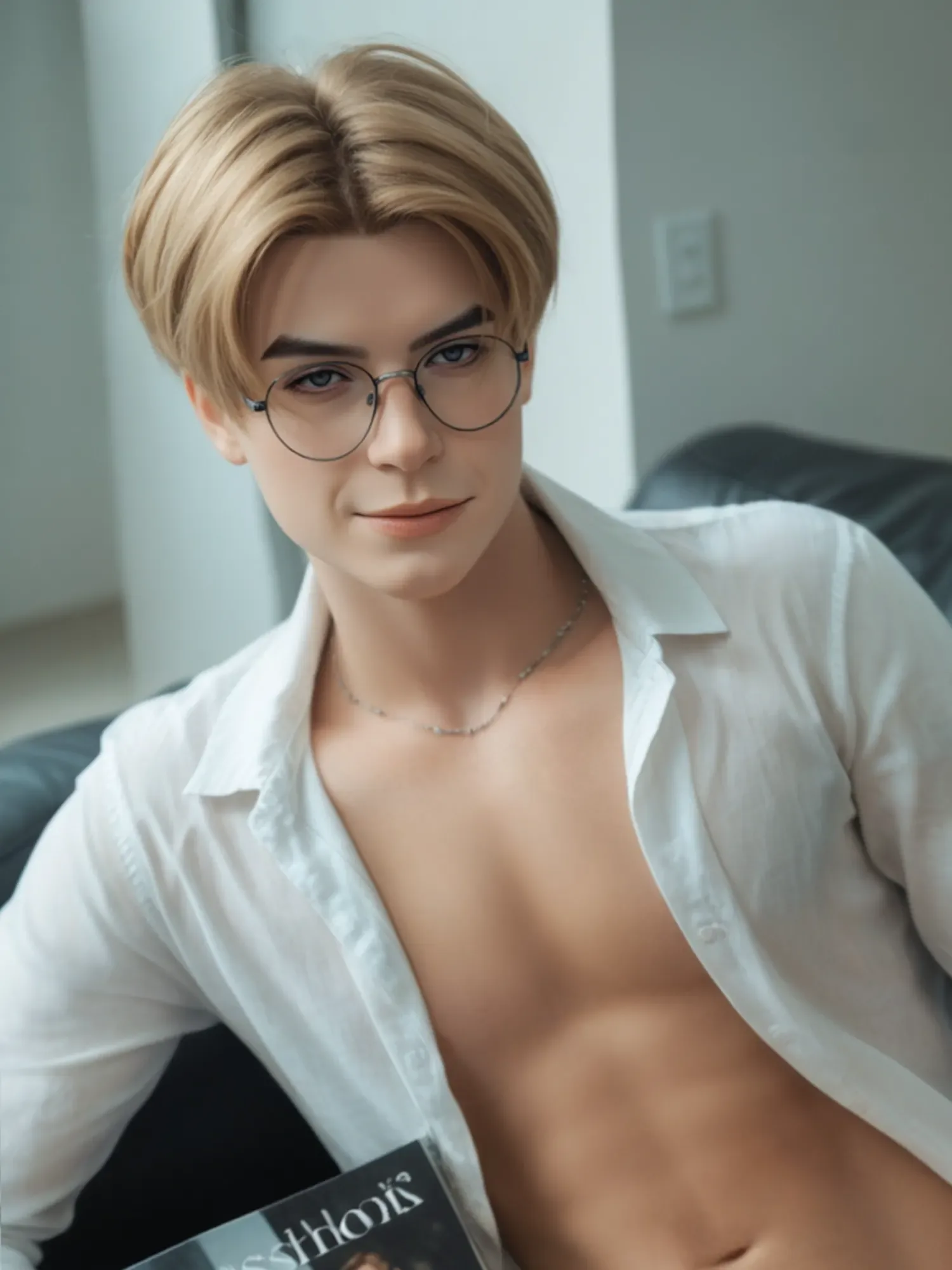 F5976—160cm\/5ft2-45.5kg Realistic Silicone Male Sex Doll with Customizable Auto Thrusting 7.1in Detachable Cock - SY Doll view 2