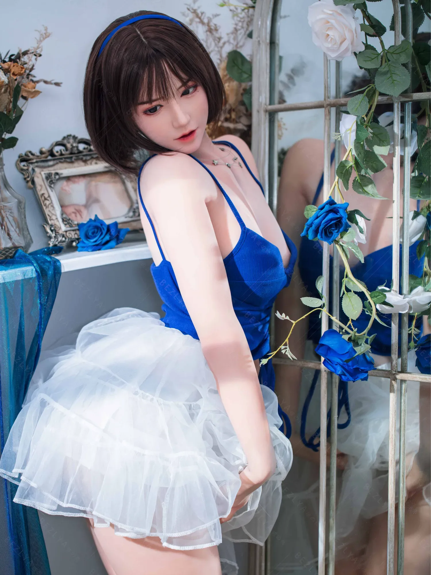 F4773-155Rcm(5.1ft)-37kg 2.0 A Cup Robot Silicone Head Adult Asian Chinese Sex Doll|Bezlya Doll view 10