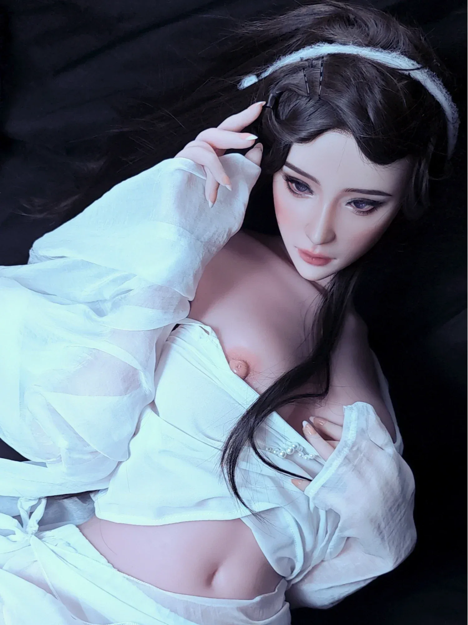 F2197-160cm\/5ft2-36kg Eguchi Masami Silicone Anime Chinese Sex Doll Review丨Elsa Babe view 4