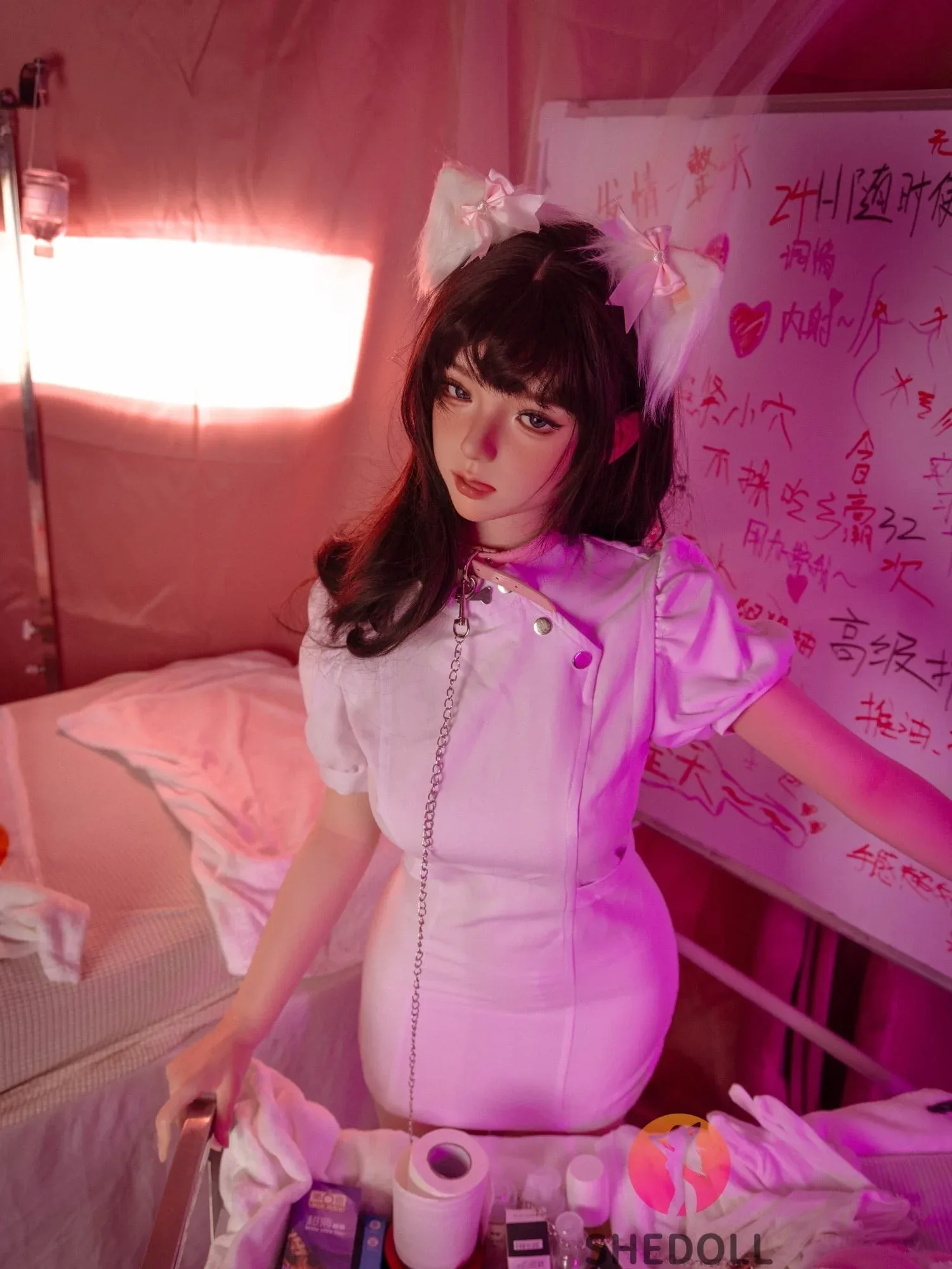 F6059—168cm\/5ft5-47kg D Cup Asian ROS Silicone Real Skin Texture Sex Doll | SHEDOLL view 10