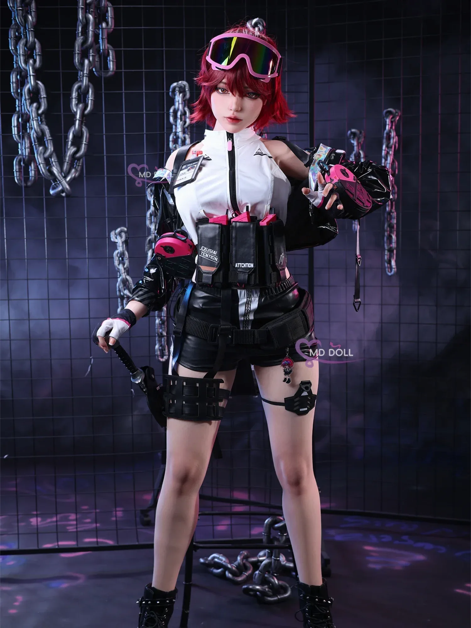 F9340-166cm\/5ft5 38kg D Cup Life Size Anime Cosplay Sex Doll Silicone | MD Doll view 8