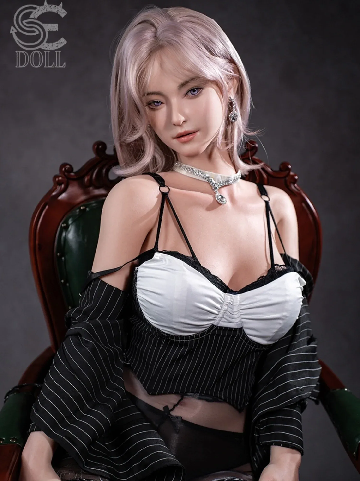 F6323-T160cm(5.2ft)-29kg C Cup Realistic Skin Silicone Asian Sex Doll For Men|SE Doll view 8
