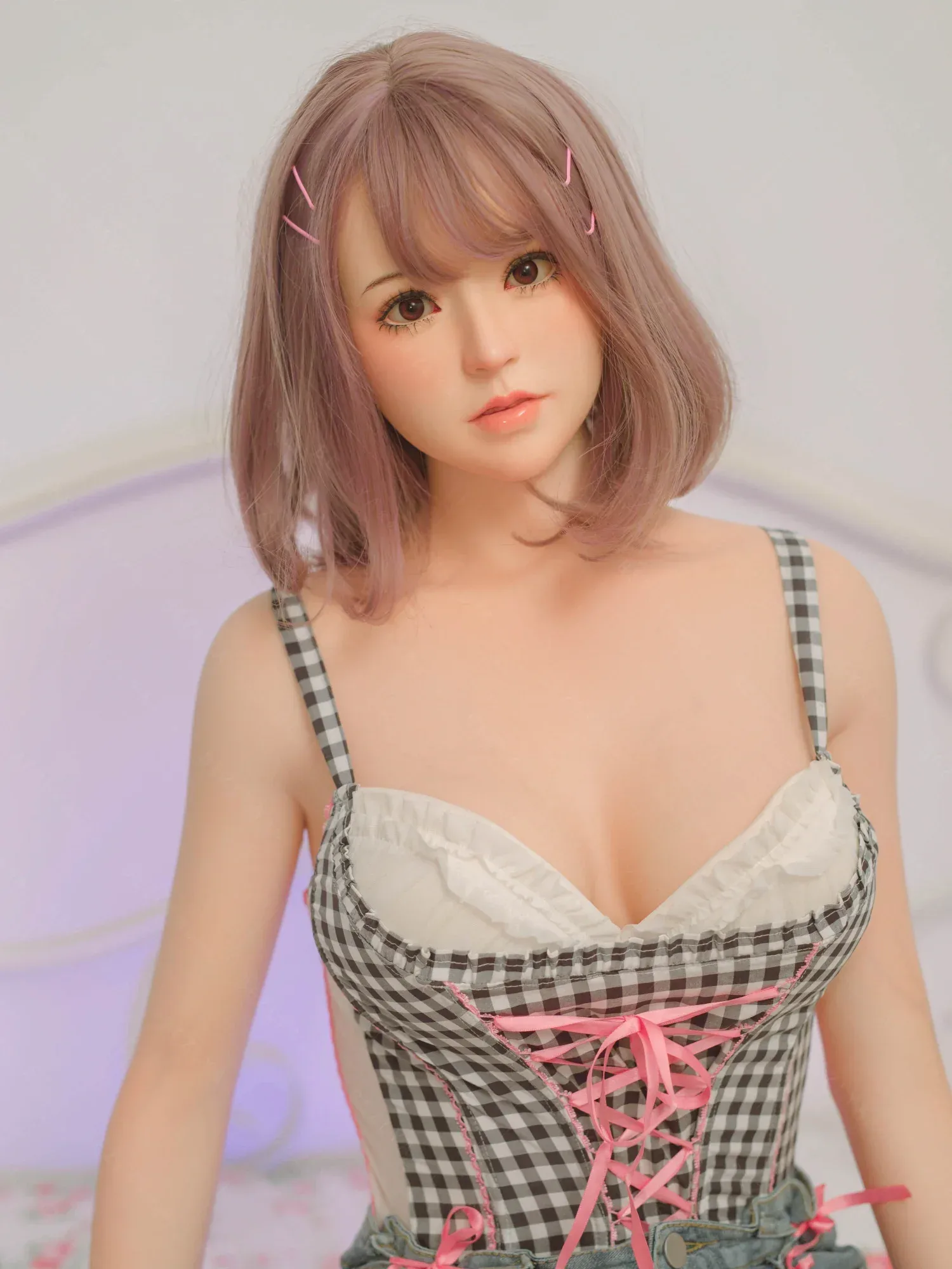F4722-160cm(5.3ft)-34kg 2.1 B Cup Asian Real Silicone Chinese Sex Doll|Bezlya Doll view 4