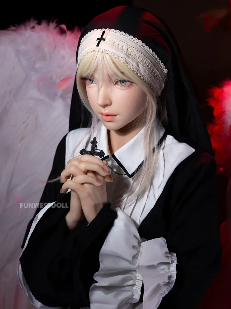 F2534-159cm(5.2ft)-34kg A Cup Halloween ROS Realistic Silicone Sex Doll | Fun West Doll view 3