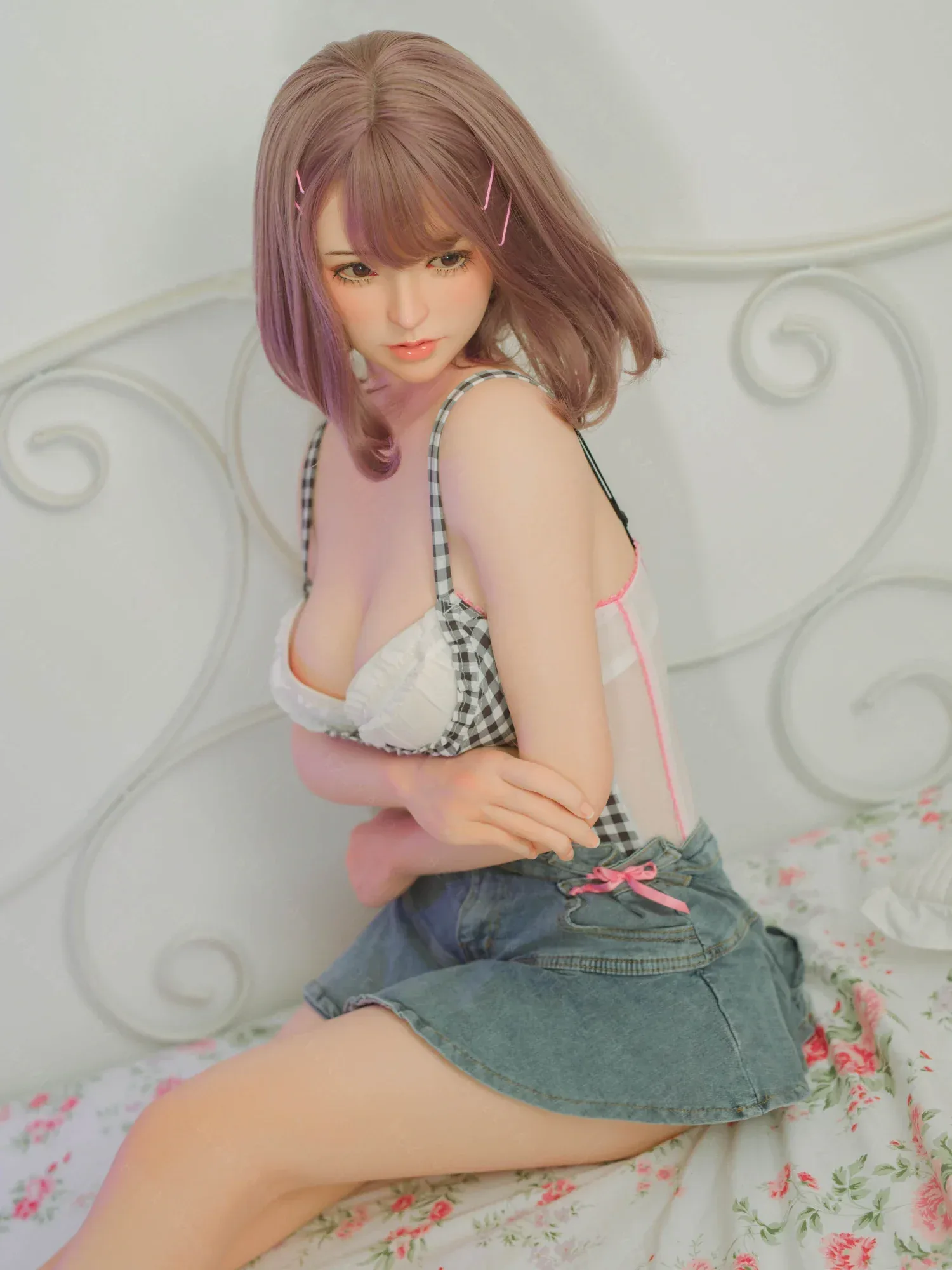 F4722-160cm(5.3ft)-34kg 2.1 B Cup Asian Real Silicone Chinese Sex Doll|Bezlya Doll view 10