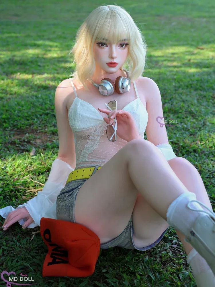 F746-166cm\/5ft5 38kg D Cup Life Size Young Girl Silicone Sex Doll | MD Doll