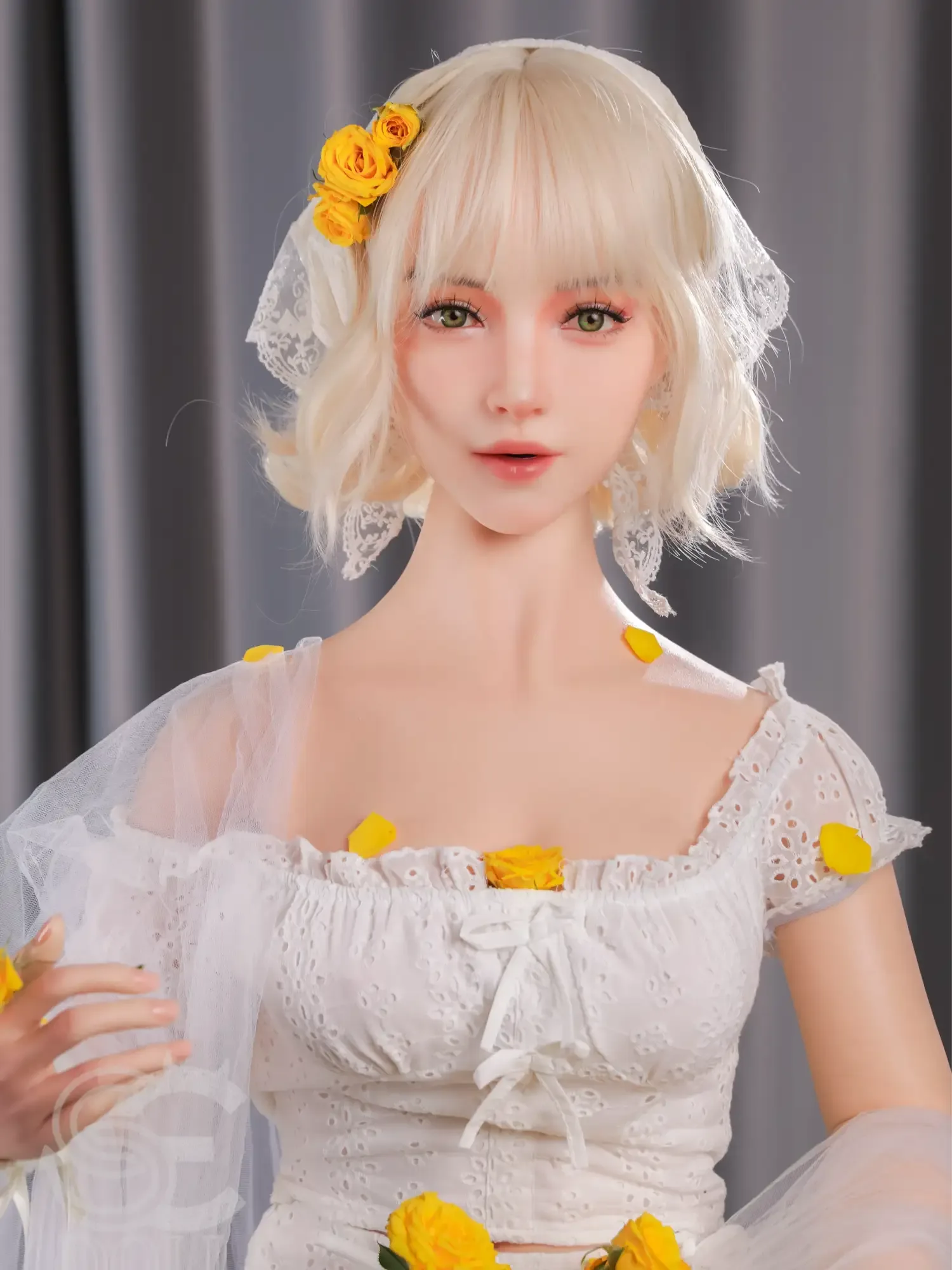 F4815-163cm(5.3ft)-33kg Annika.H E Cup ROS Silicone Bride Adult AI Sex Doll Sex｜SE Doll view 6