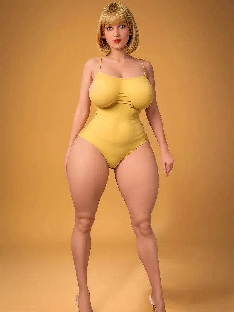 F2387- 163cm(5.3ft) 53kg G Cup S6 Great Doggy Style Huge Butt Silicone Head Realistic BBW Sex Doll 丨SY Doll view 4