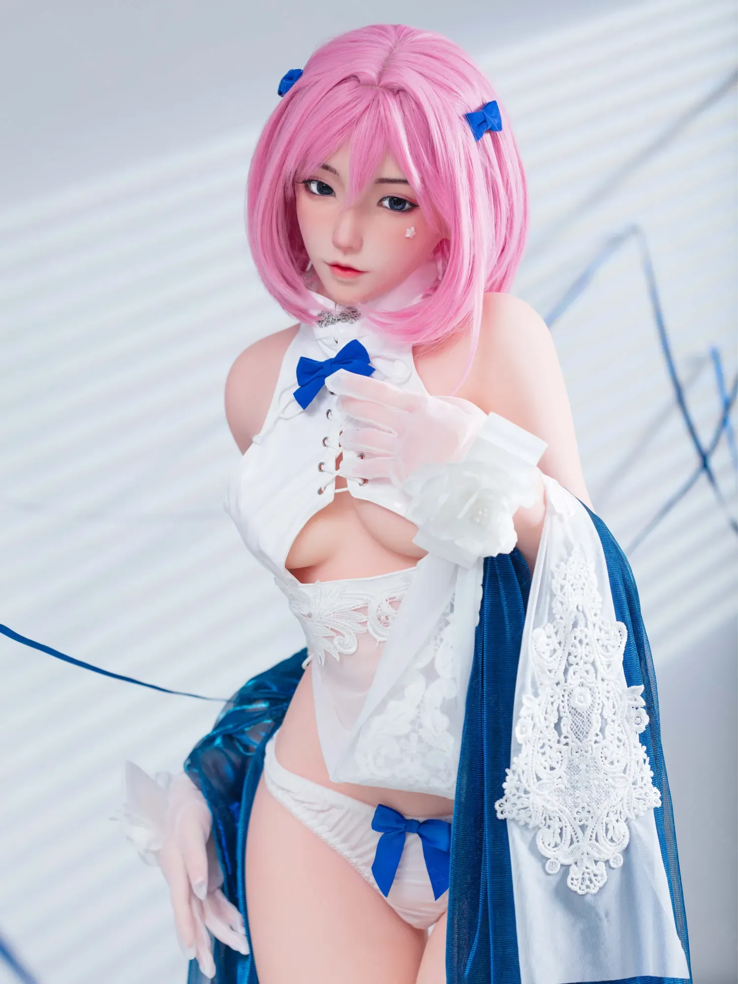 F4761-155cm(5.1ft)-37kg 2.0 A Cup Silicone Head Adult Japanese Anime Sex Doll｜Bezlya Doll