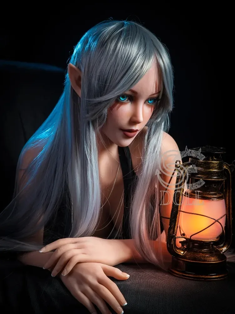 F361K-150cm\/4ft9-27kg Elsa E Cup Fansty Dark TPE Elf Anime Alien Adult Sex Doll【IN StockUS\/EU】| SE Doll view 8