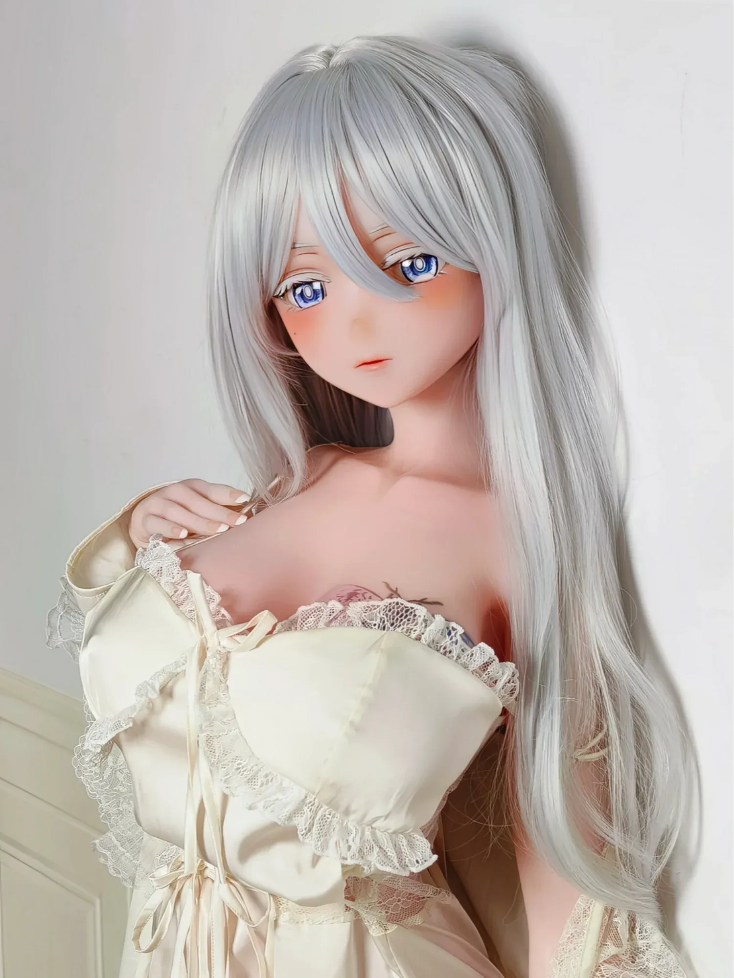 F9215-150cm\/5ft-27.5kg Anime Hentai Silicone Lifesize Sex Doll | Elsa Babe