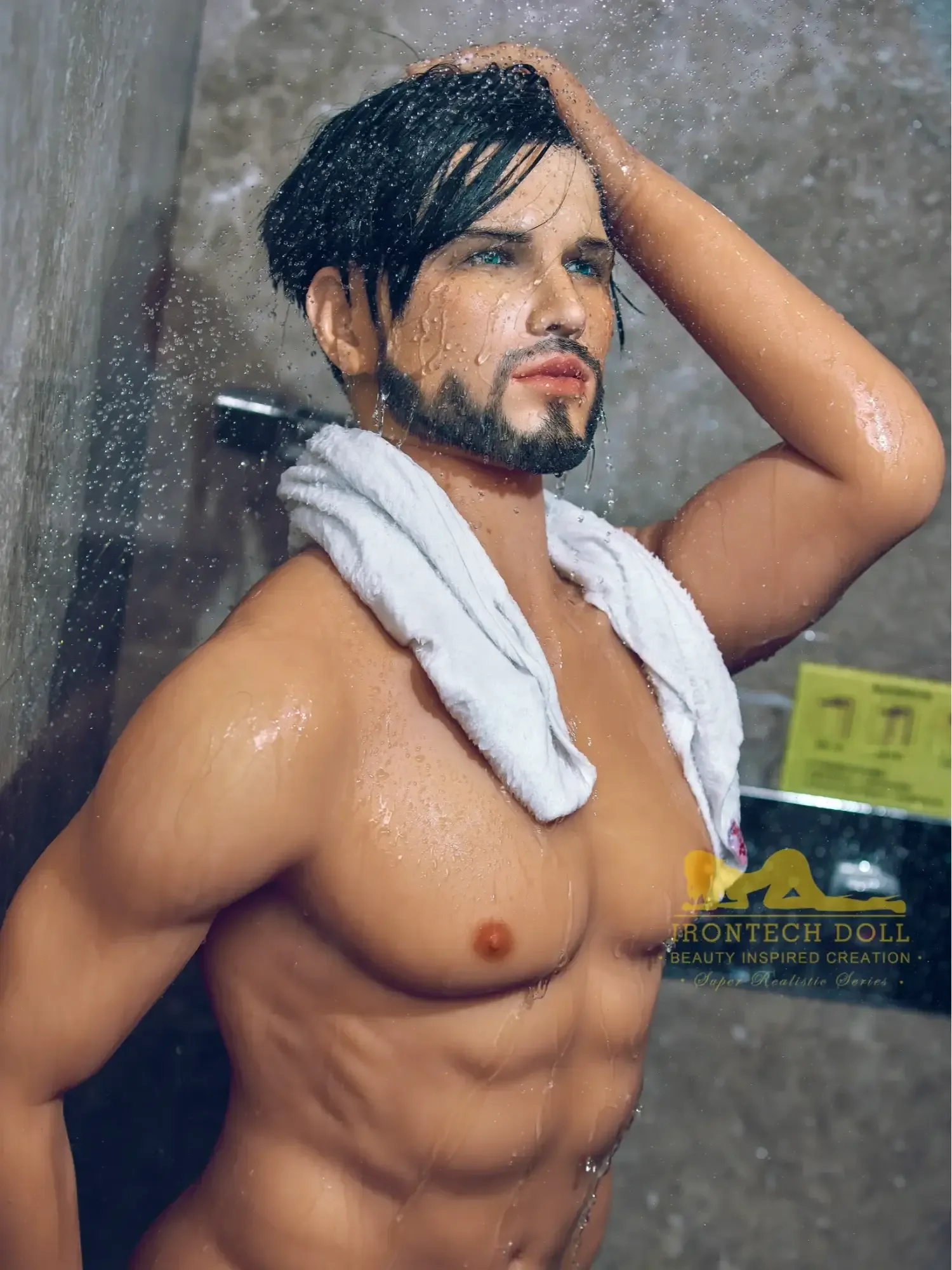 F4572-162cm(5ft3)-49kg Kevin TPE Body Femboy toy masturbator Male And Female Sex Dolls -Irontech Doll view 8