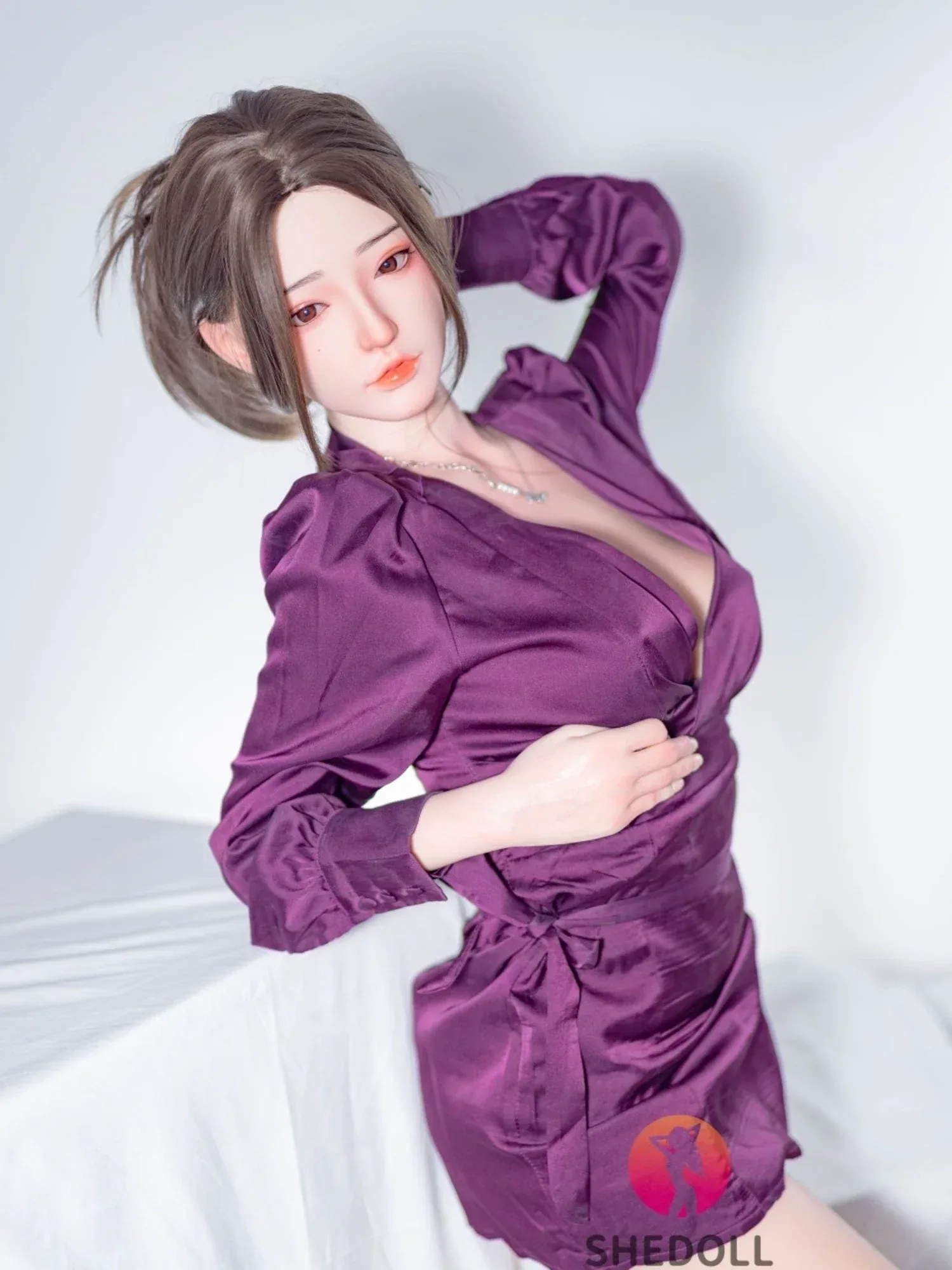 F6010—158cm\/5ft2-47kg C Cup Asian Silicone Sex Doll | SHEDOLL view 7