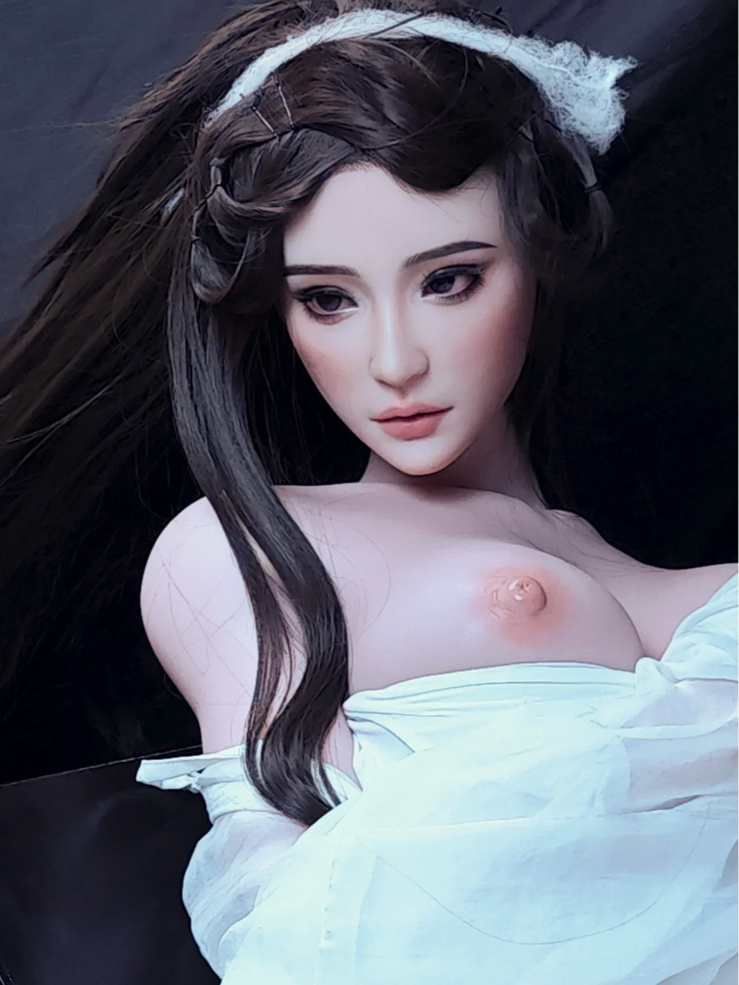 F2197-160cm\/5ft2-36kg Eguchi Masami Silicone Anime Chinese Sex Doll Review丨Elsa Babe view 2