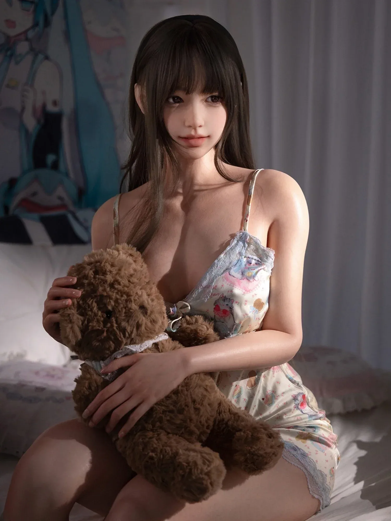 F6200—165cm\/5ft4-34kg D Cup Silicone Asian Sex Doll  | Firefly Diary Max view 8