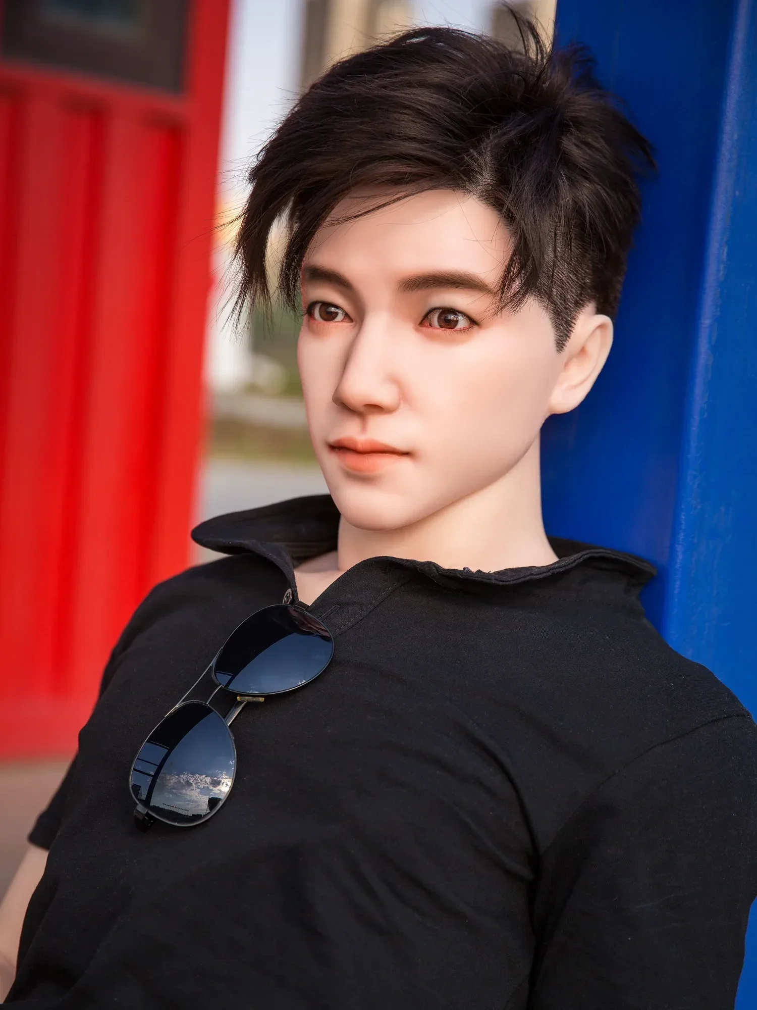 F4615-177cm\/5ft10-55kg Femboy Sex Dolls with Asian Young Male - Qita doll view 9