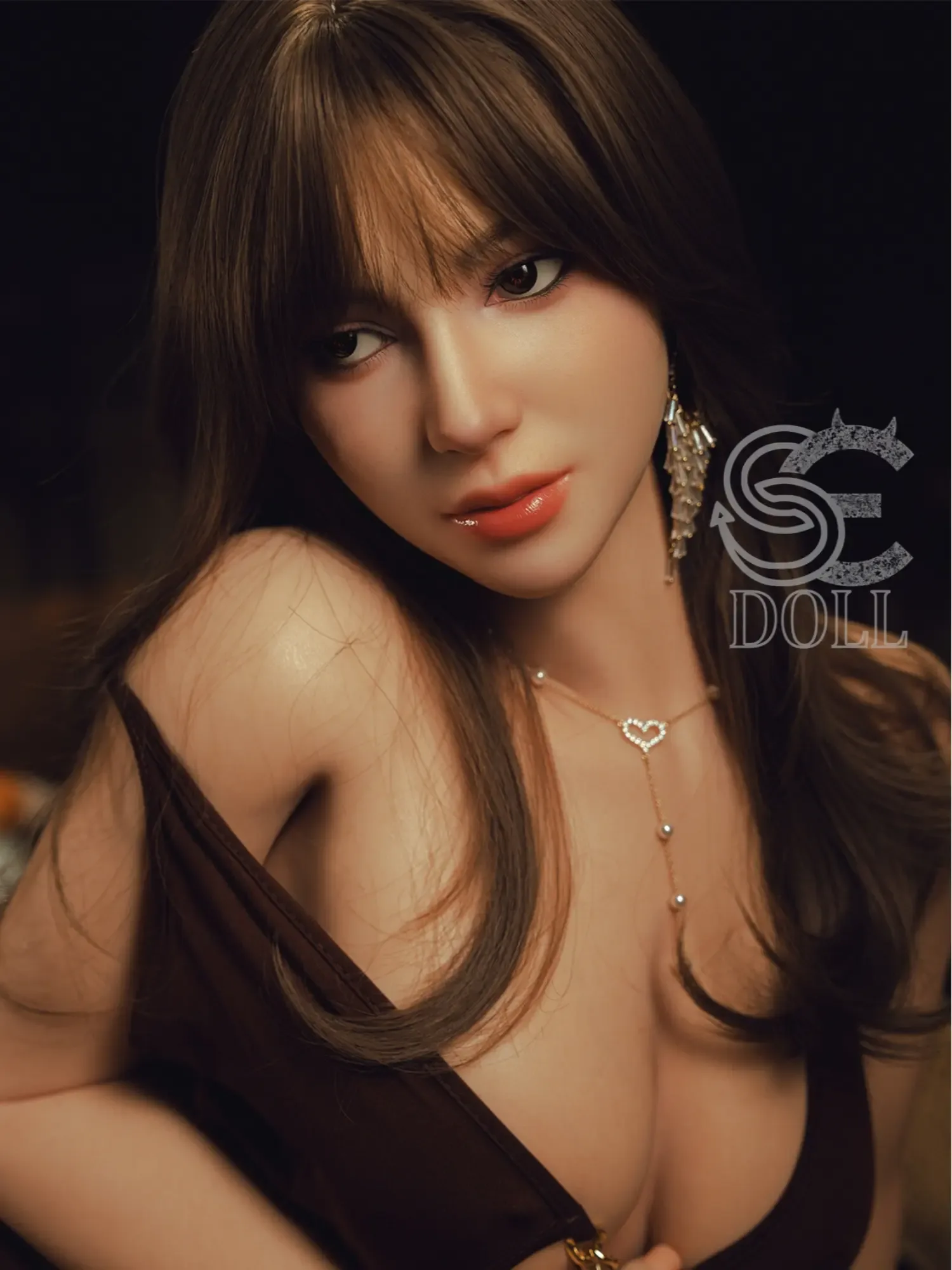 F4816-T163cm(5.3ft)-33kg Cindy.A C Cup Silicone Adult Robot Best Chinese Sex Doll|SE Doll view 5