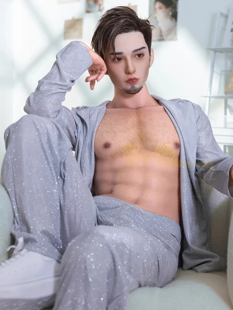 F2376-170cm\/5ft7-38kg Silicone Femboy Sex Doll Young Asian Male - Irontech Doll view 1
