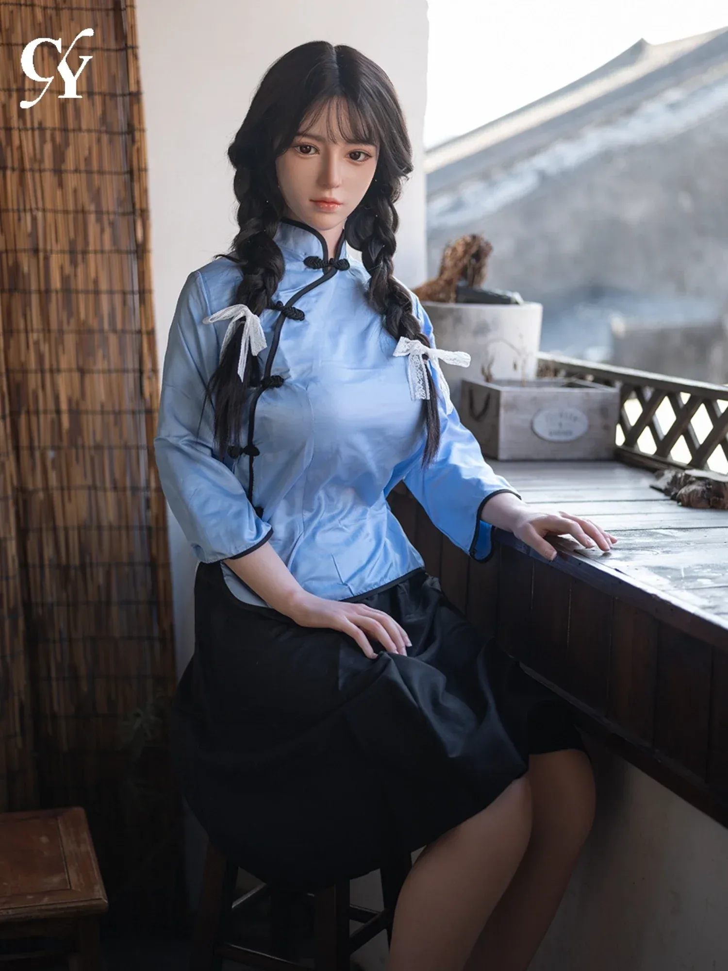 F5811—167cm\/5ft5-37kg D Cup Asian Silicone Realistic Sex Doll  | TOP-CYDOLL view 11
