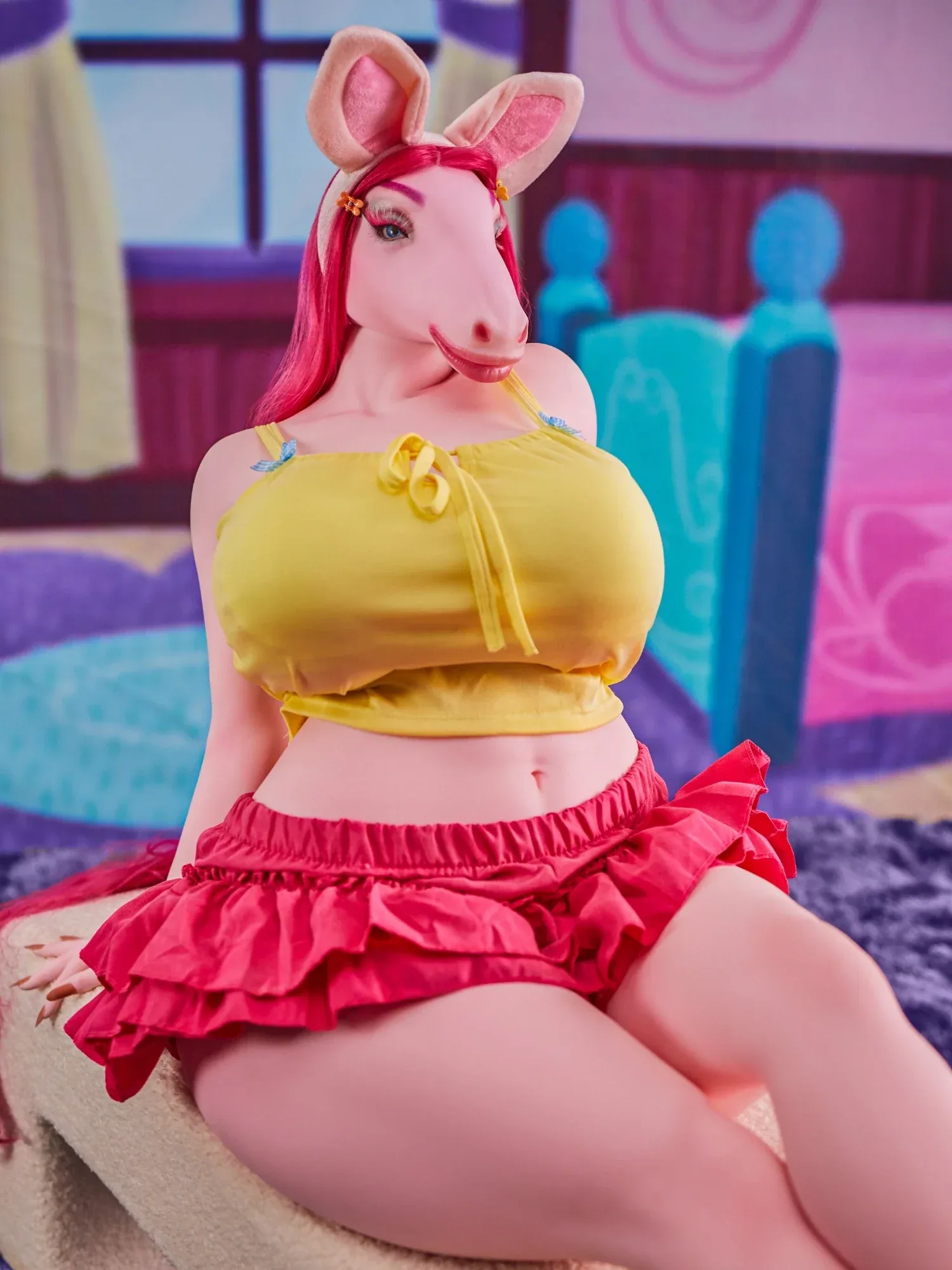 F6191-41kg E Cup Cartoon Sex Doll Monie Fantasy Cute Horse Face Anime Hentai Furry [Climax Doll Pro] view 7