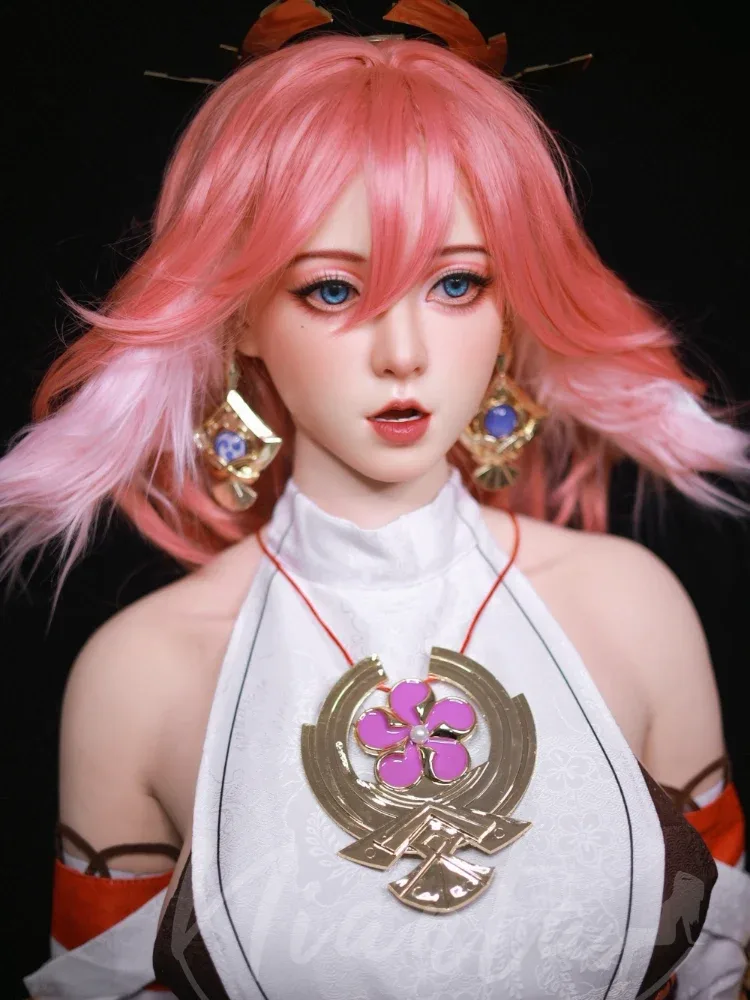 F2513-164cm(5.4ft)\/36kg E Cup Miko Yatsura ROS Silicone Sex Doll【In Stock USA 】|Nianta Doll view 6