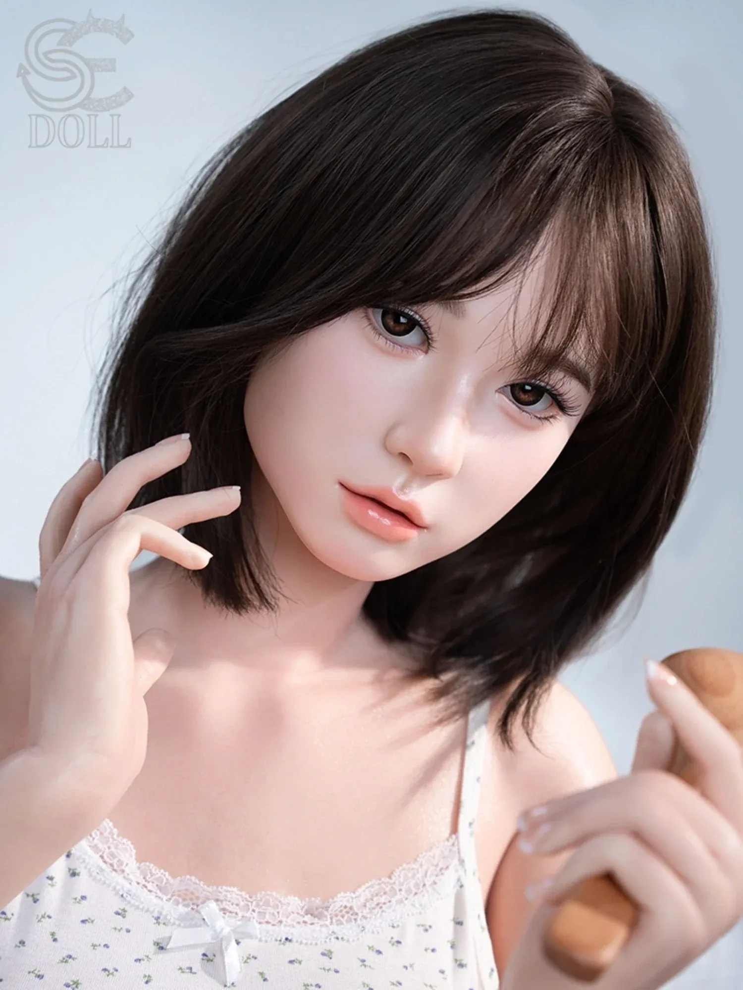 F6328-SE Doll A Cup Silicone Asian Sex Doll 153cm \/ 5ft 27kg Small Breasts Realistic Skin