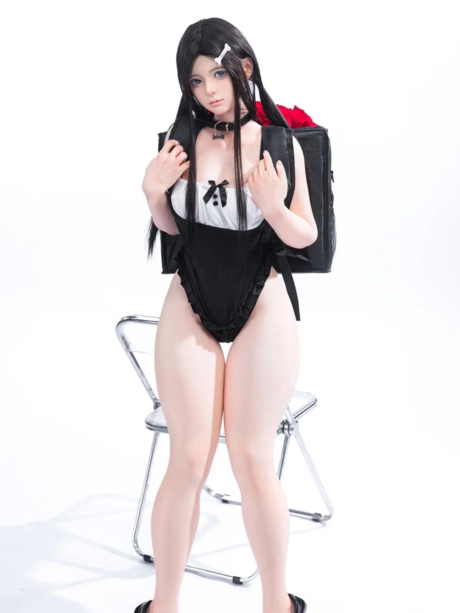 F6155—159cm\/5ft2-35.5kg E Cup Silicone Asian Sex Doll  | Firefly Diary view 12