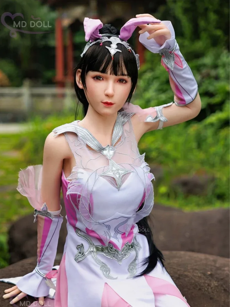 F8074-150cm\/5ft-27kg M10 Medium Chest Life size Silicone Sex Doll | MD Doll view 8