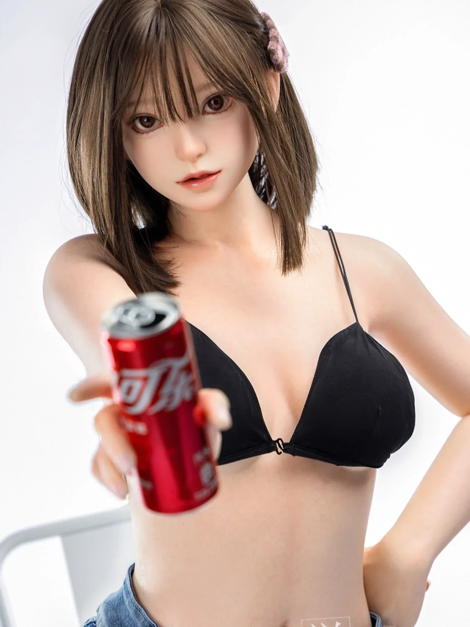 F5737—151cm\/4ft9-37.5kg\/82.7lbs A Cup Silicone Asian Chinese Sex Doll  | Firefly Diary view 5