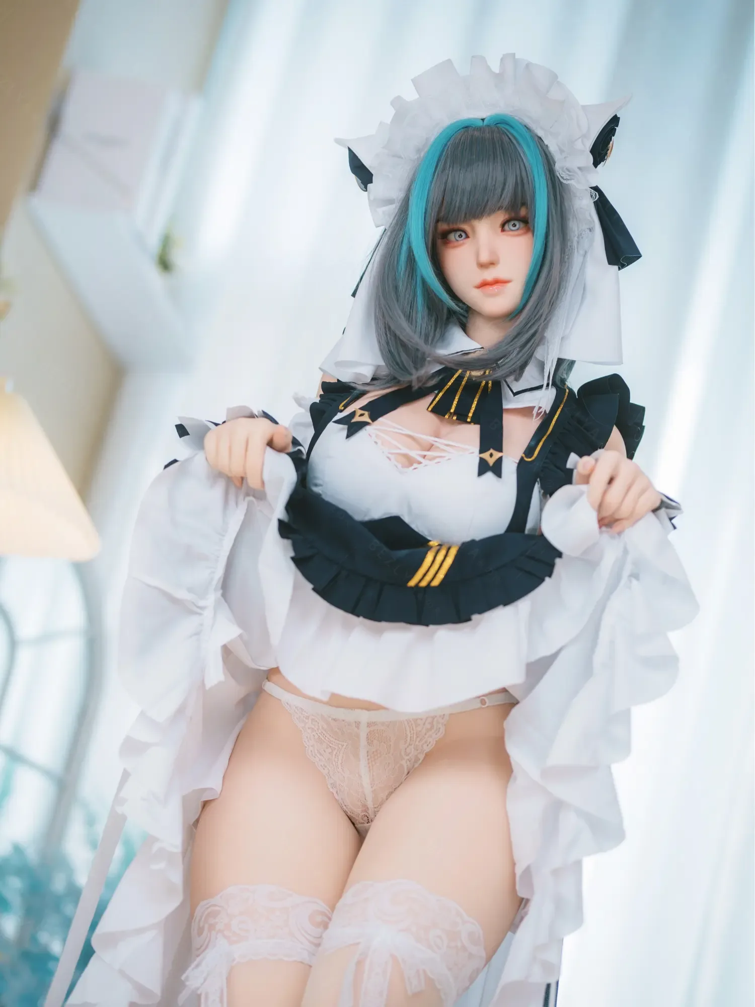 F4789-155Mcm(5.1ft)-38kg 2.2cf E Cup Mini ROS Silicone Anime Asian Adult Chinese Sex Doll|AITIA Doll view 8