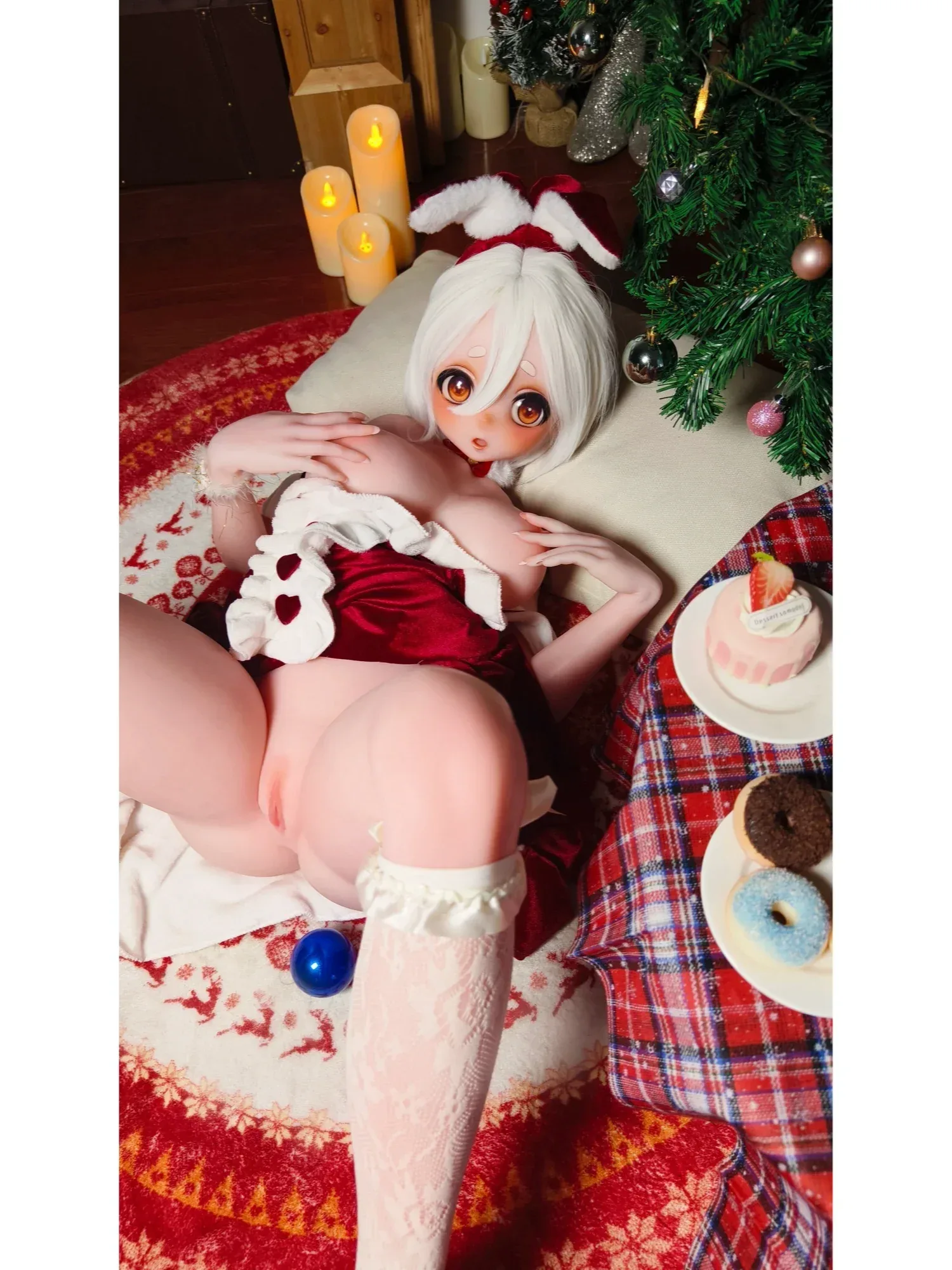 F9341-150cm\/5ft 27.5kg Mini Cute Anime Sex Doll with Silicone Head | Elsa Babe view 5