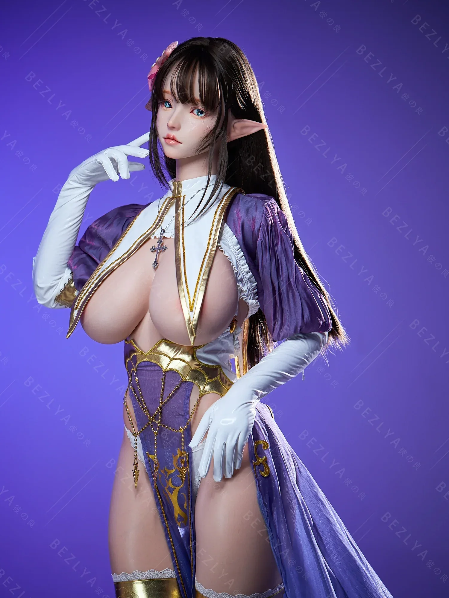 F5940-157cm(5.2ft)-36.2kg 2.2cf K Cup ROS Asian Chinese Silicone Sex Doll|AITIA Doll view 11