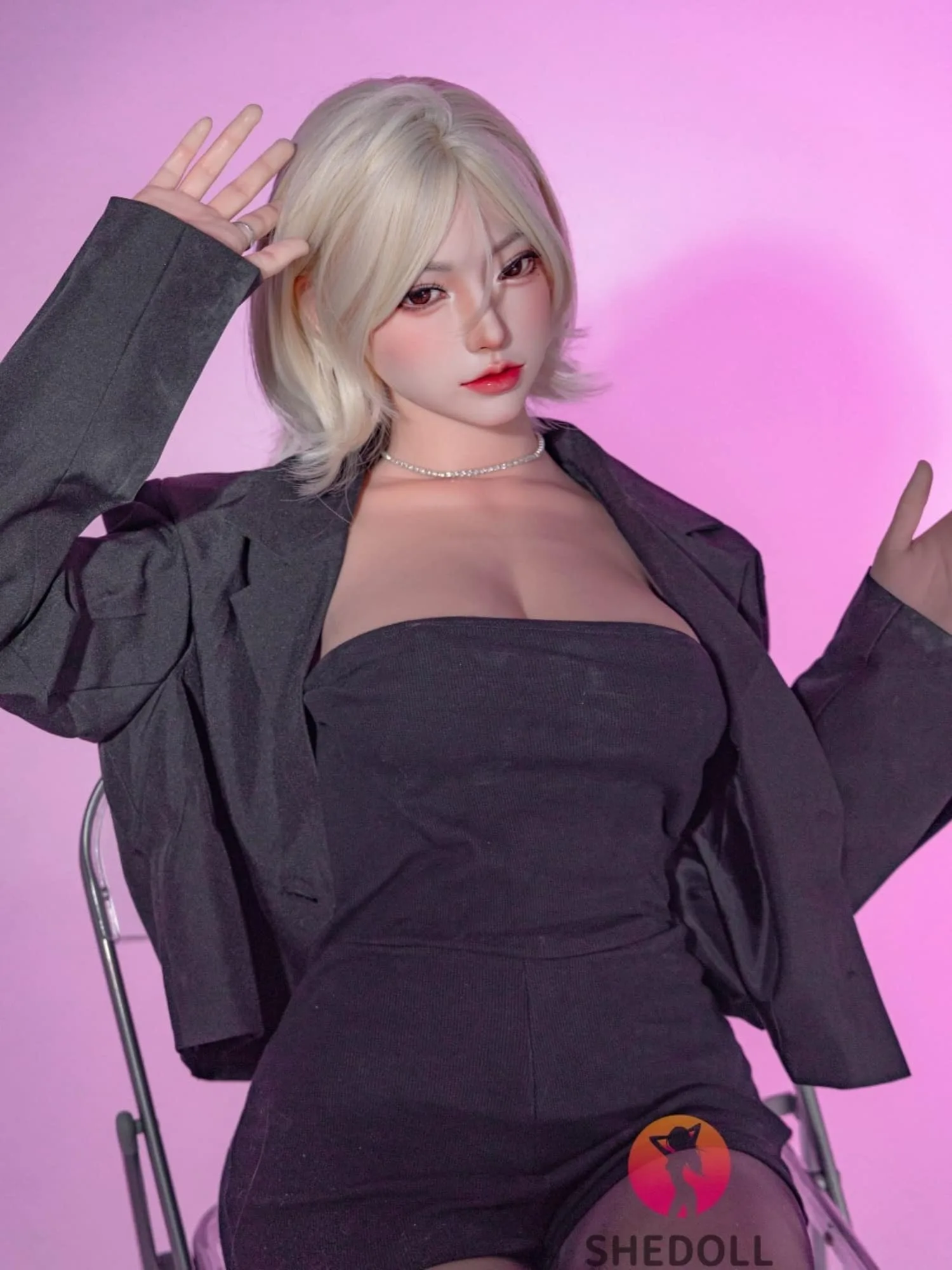 F6056—168cm\/5ft5-47kg D Cup Asian Silicone Sex Doll | SHEDOLL view 12