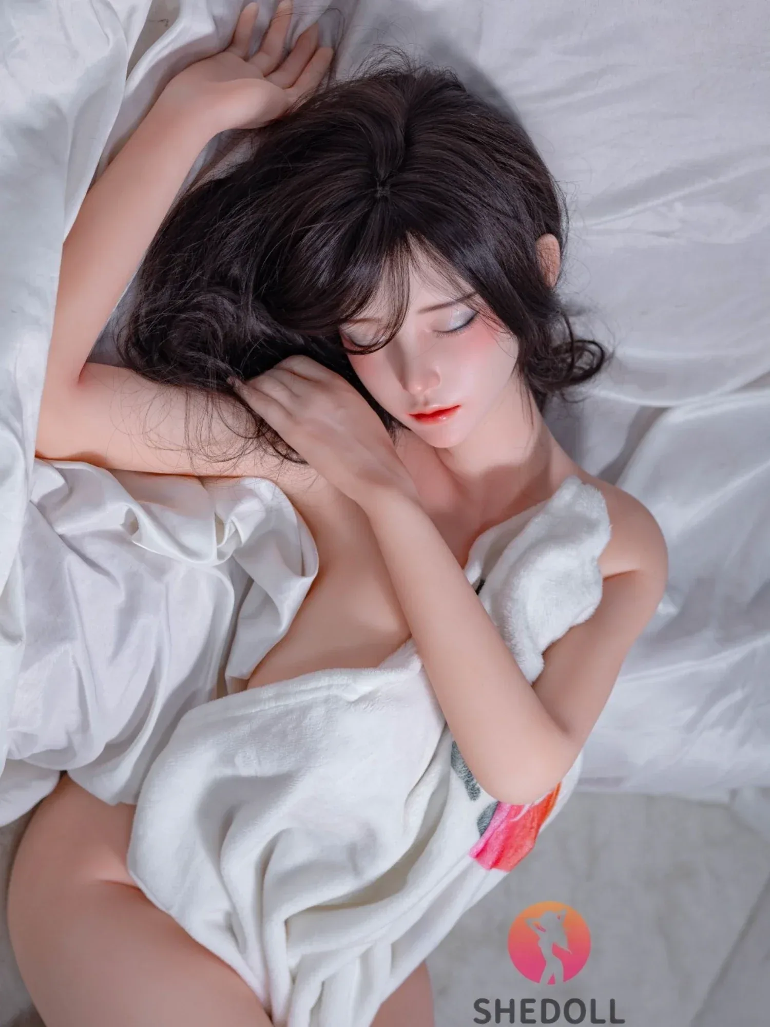 F6055—163cm\/5ft4-43kg H Cup Asian Silicone Head TPE Body Loose Jionts Sex Doll | SHEDOLL view 10