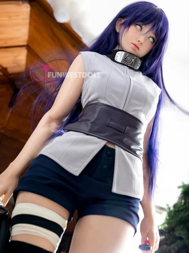 F2475-159cm(5.2ft)-34kg A Cup Amy Realistic Silicone Anime Sex Doll|Fun West Doll view 8