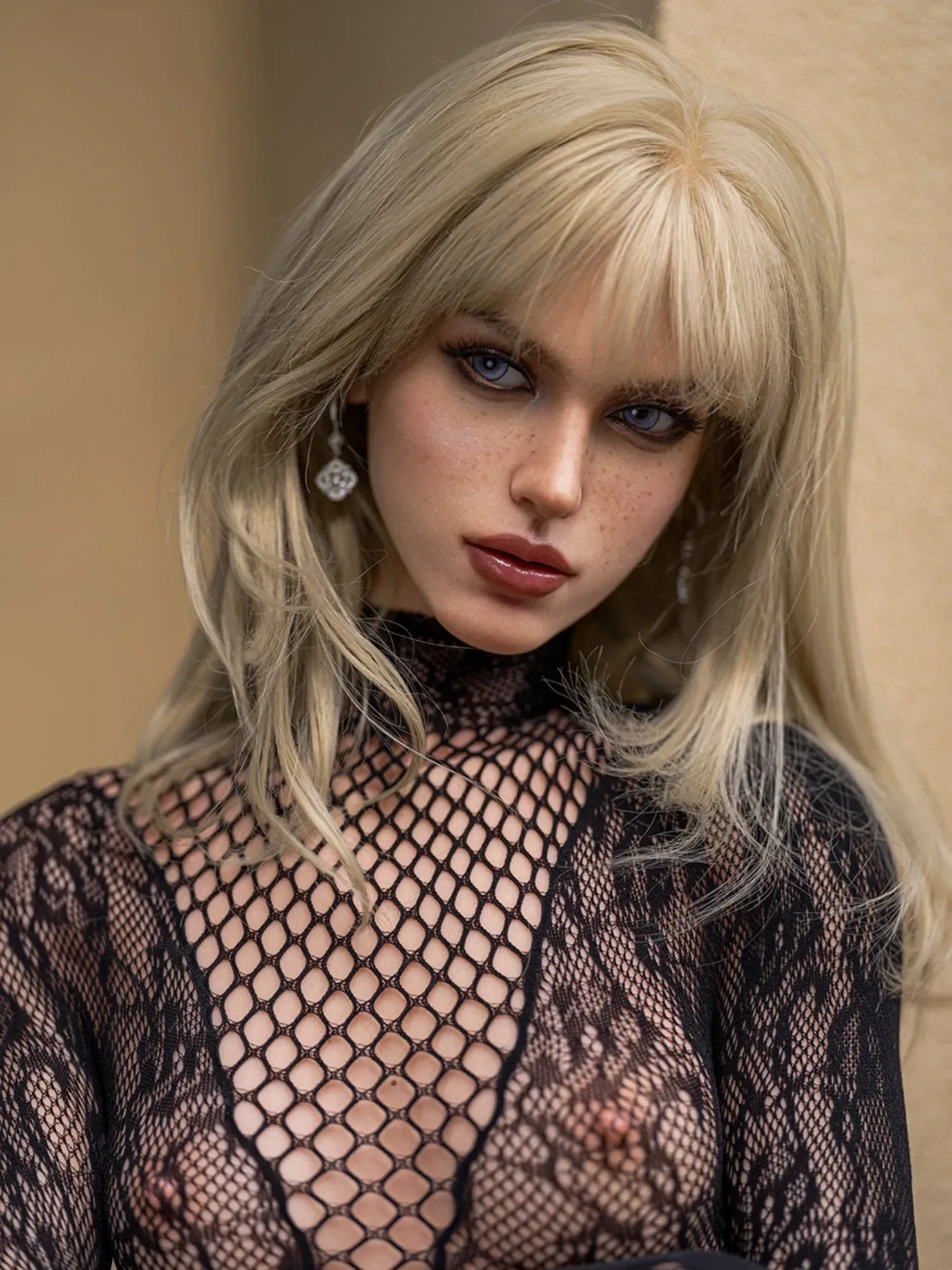 F6254—172cm\/5.6ft-37.5kg A Cup ROS Head Realistic Flat Chest ultra realistic sex dolls - TOP-CYDOLL