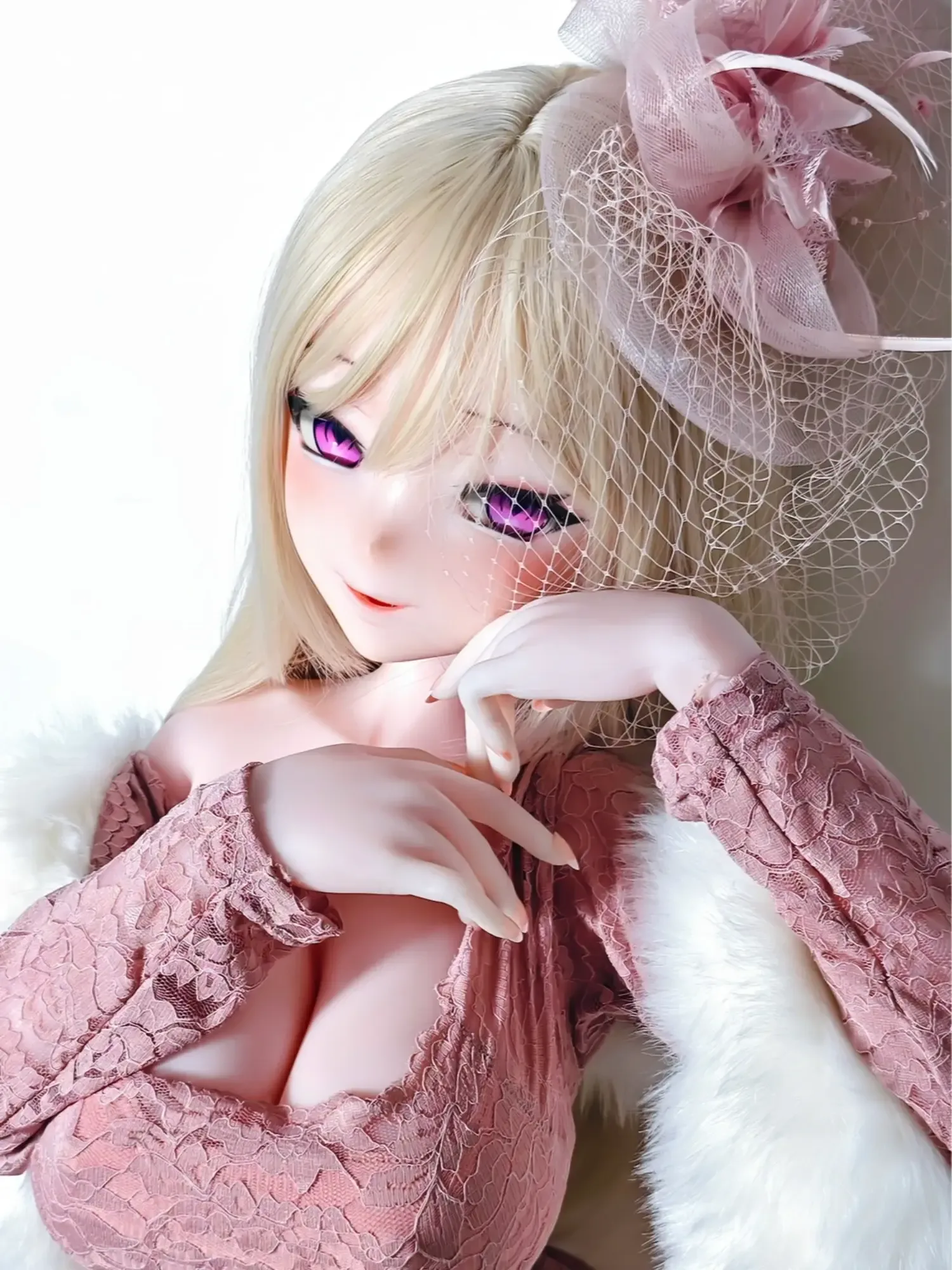 F9402-150cm\/5ft-27.5kg Anime Silicone Head Full Body Sex Doll | Elsa Babe view 6