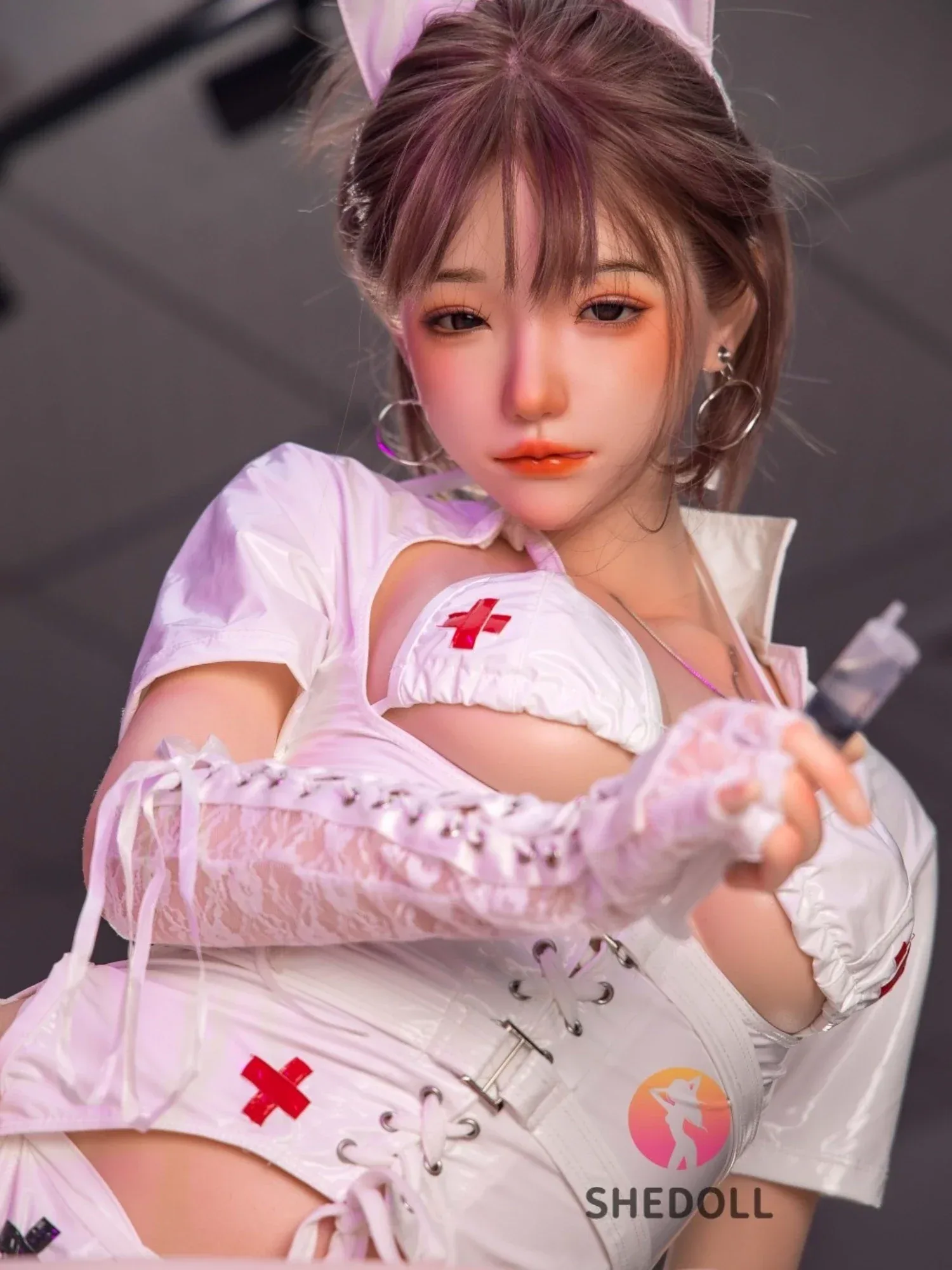 F5894—158cm\/5ft2-47kg C Cup Asian ROS Silicone Sex Doll | SHEDOLL view 6