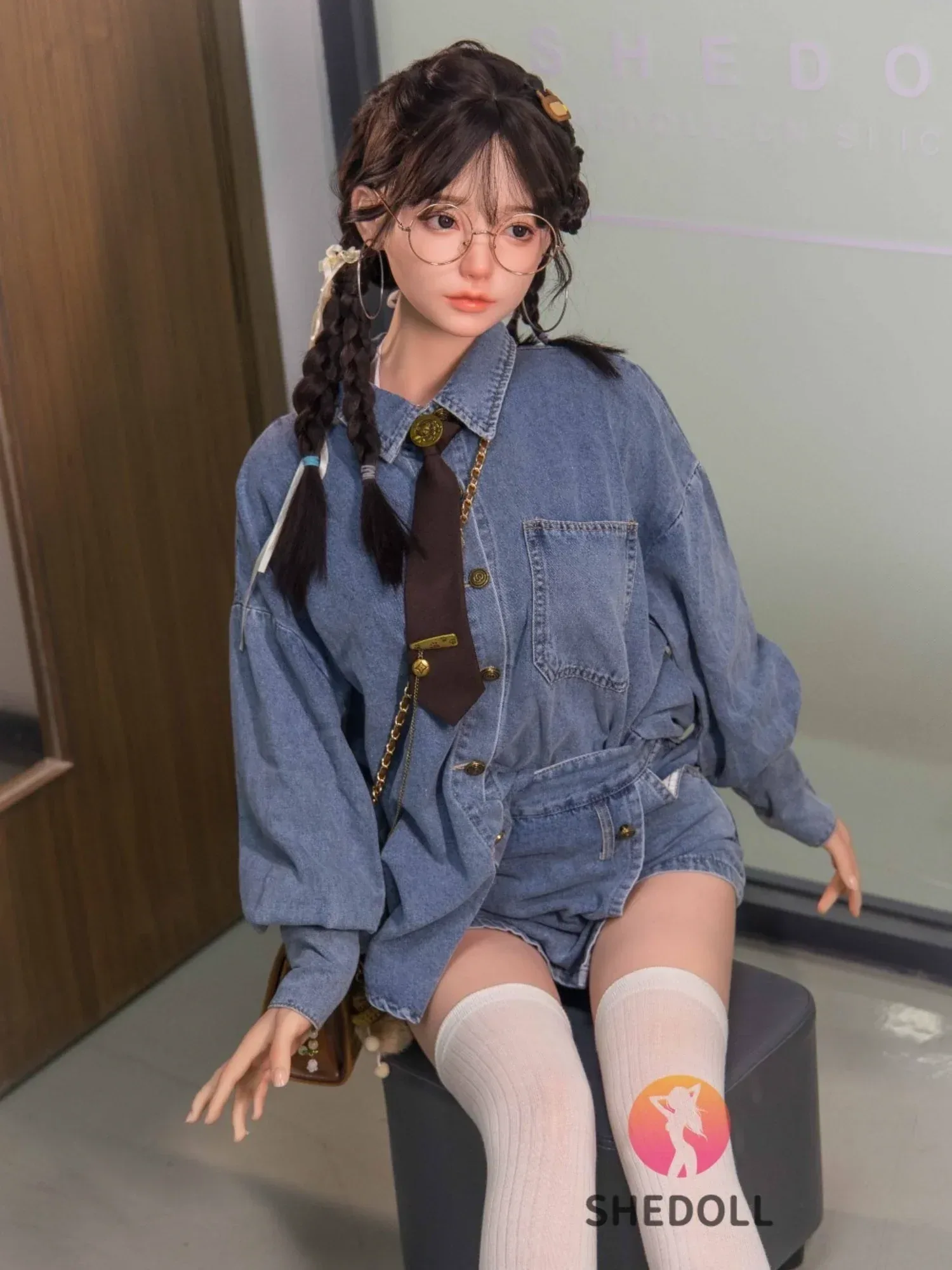 F5897—158cm\/5ft2-47kg C Cup Asian ROS Silicone Sex Doll | SHEDOLL view 4
