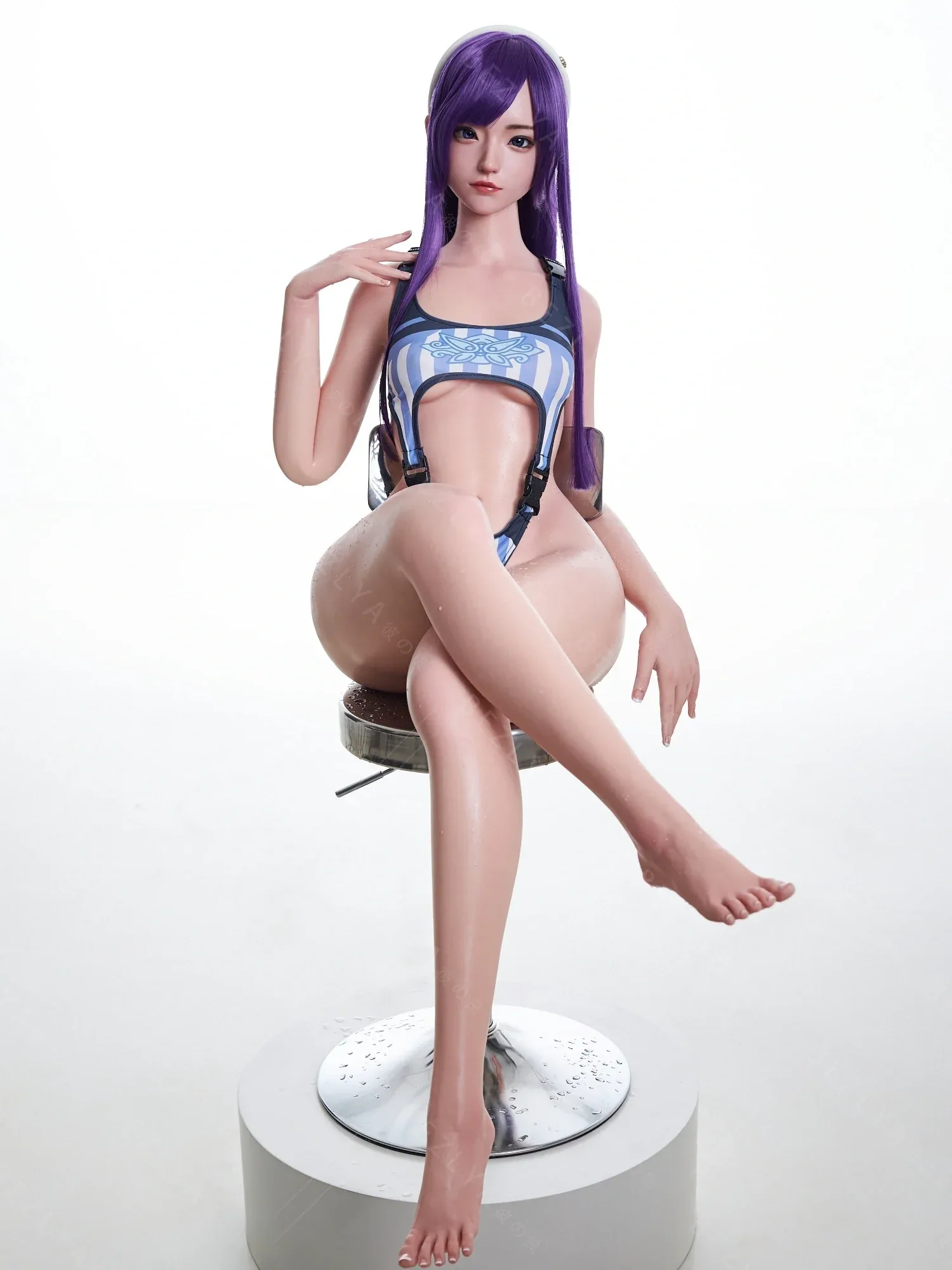 F7157-155Rcm(5.12ft)-32.5kg 2.1 A Cup Robot Silicone Head Adult Asian Sex Doll|Bezlya Doll view 7
