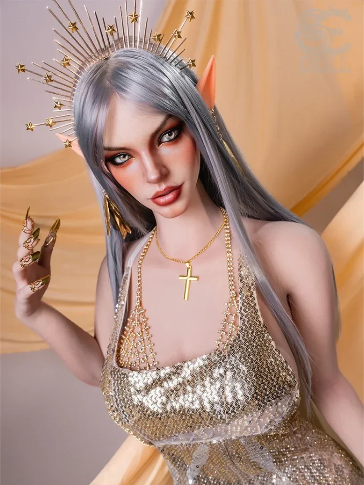 F7640-T167cm(5.5ft)-37kg Natural Evadora.A F Cup Fantasy Ultra-Realistic Skin Silicone Sex Doll For Men｜SE Doll view 2